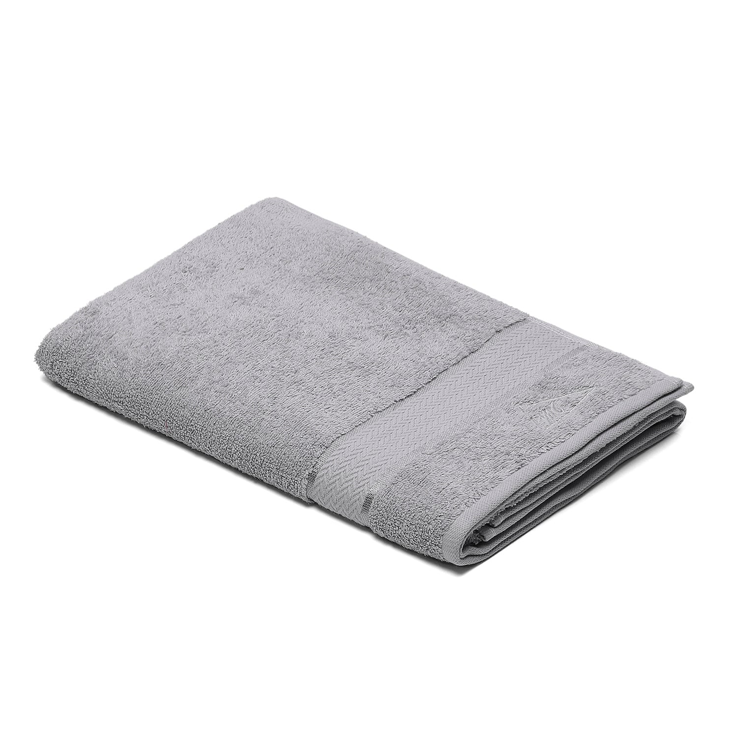 Grey Cotton 450 GSM Bath Towel