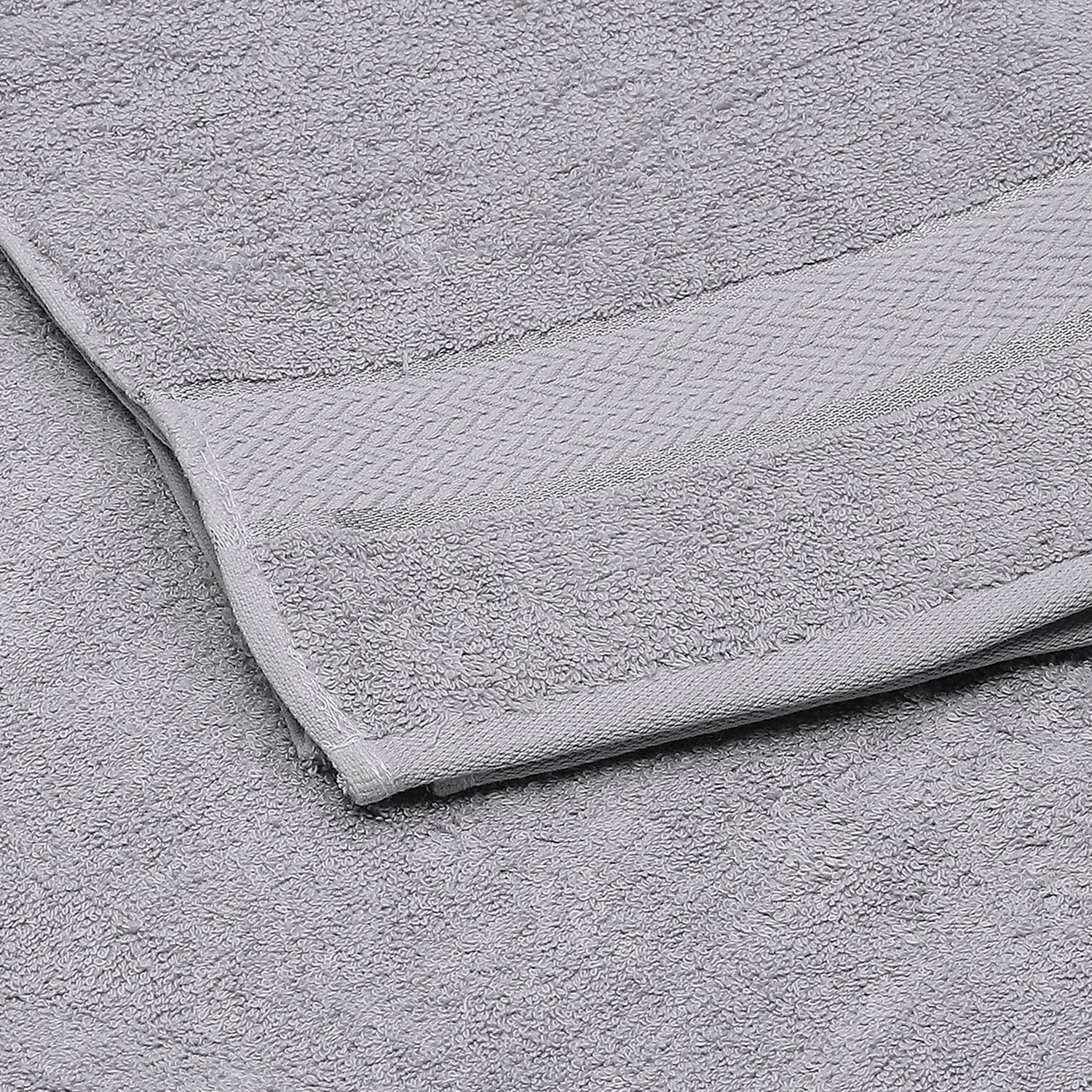 Grey Cotton 450 GSM Bath Towel