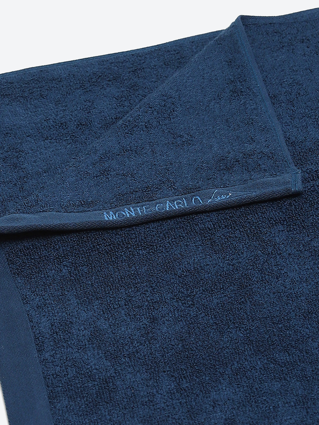 Teal Blue Solid Pure Cotton 350 GSM Bath Towel (Oslo)