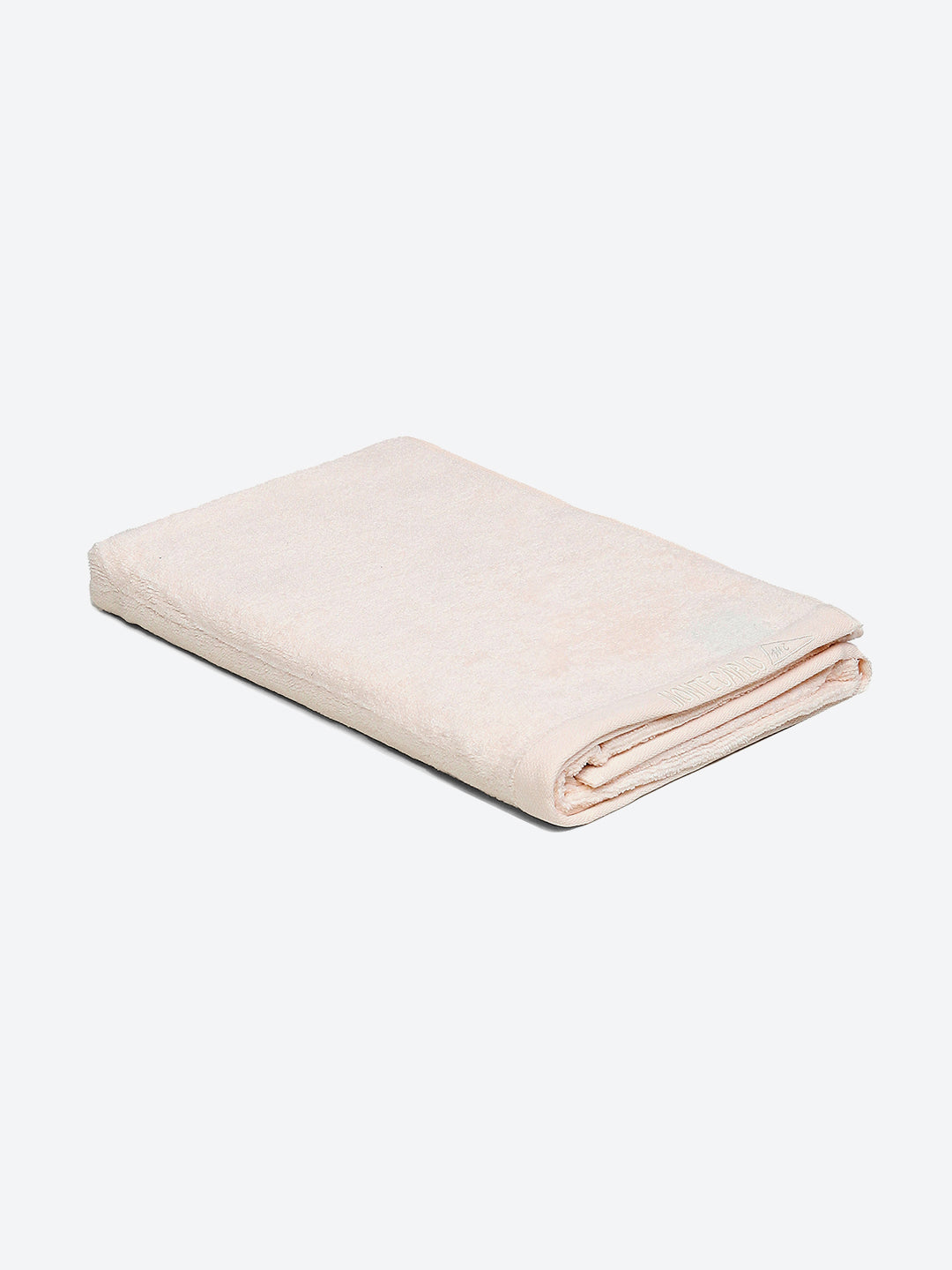 Cream Solid Pure Cotton 350 GSM Bath Towel (Oslo)