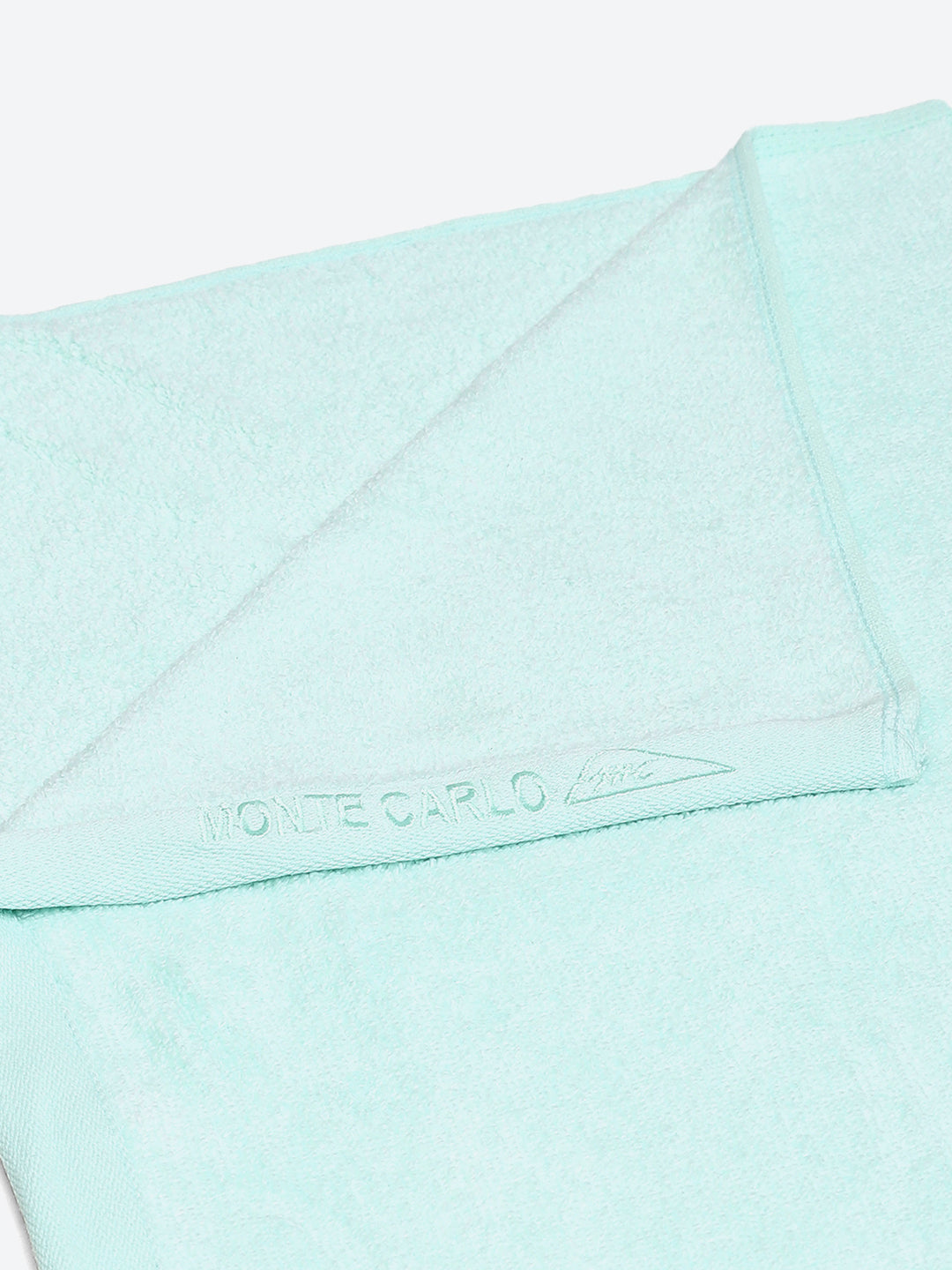 Sea Green Solid Pure Cotton 350 GSM Bath Towel (Oslo)