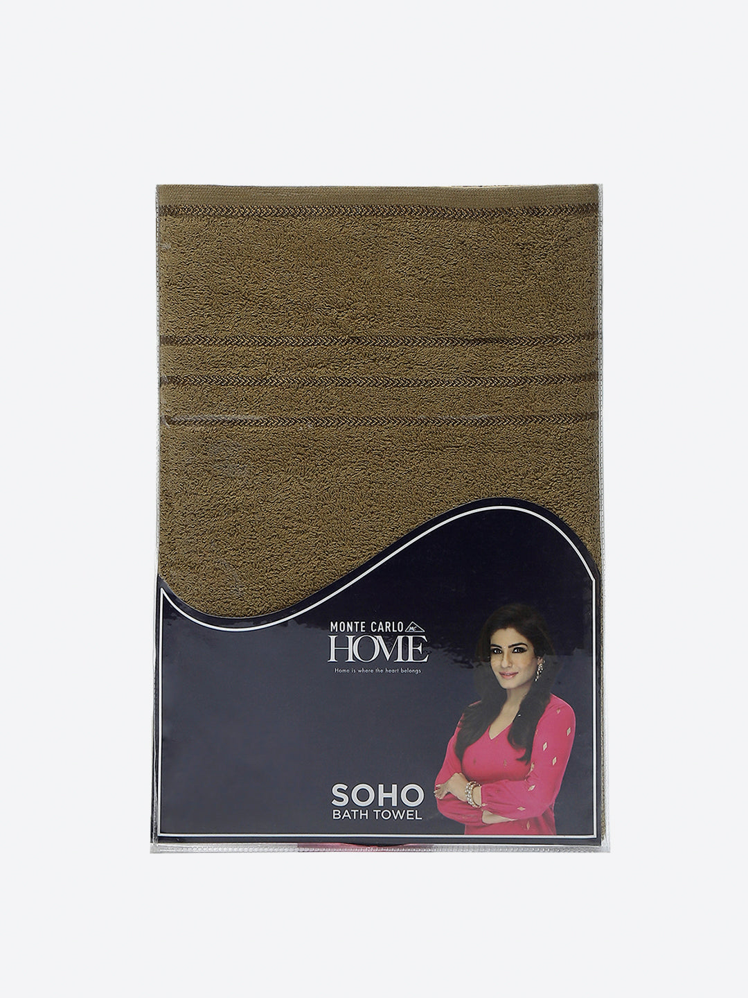 Olive Cotton 350 GSM Bath Towel