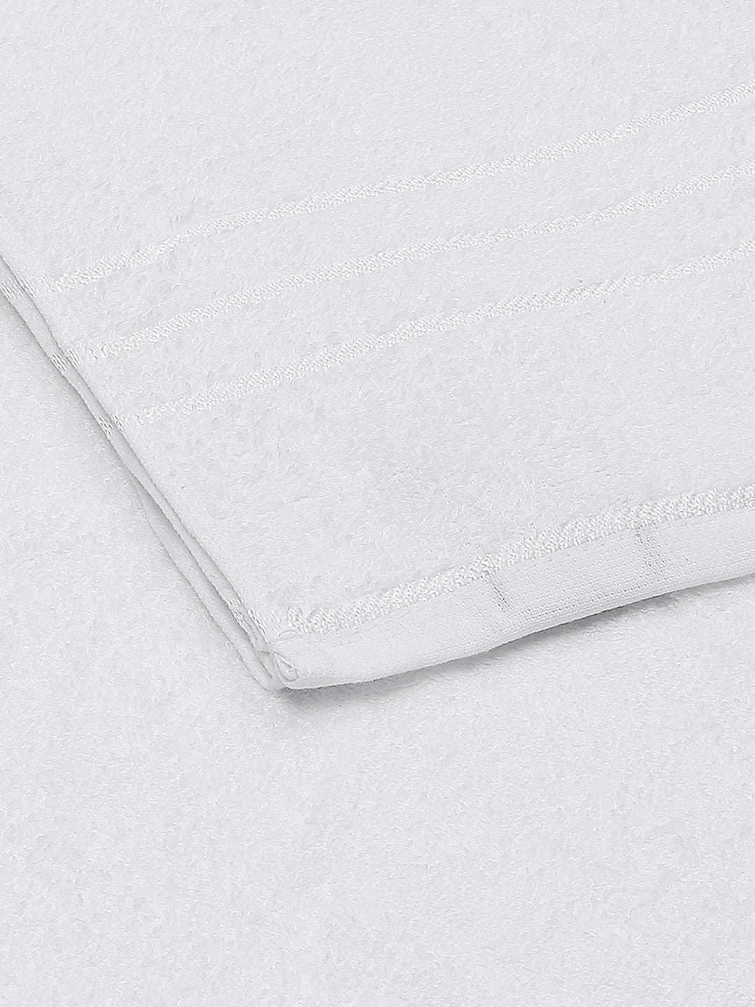 White Cotton 350 GSM Bath Towel