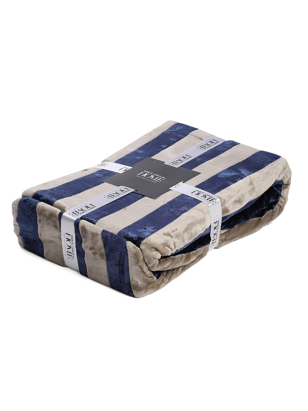 Striped Double Bed 300 GSM Blanket for AC Room - (Cosmos)