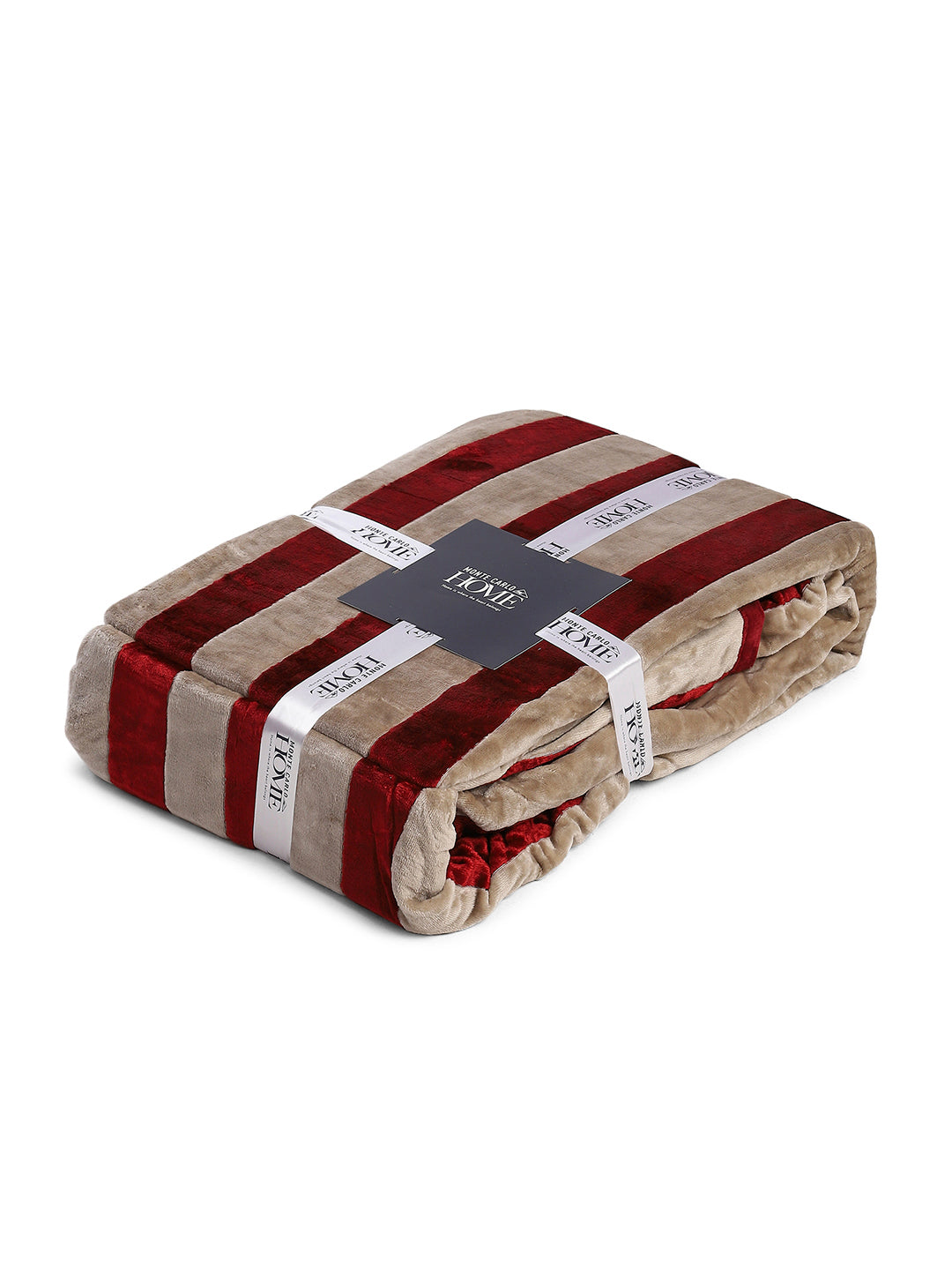Striped Double Bed 300 GSM Blanket for AC Room - (Cosmos)