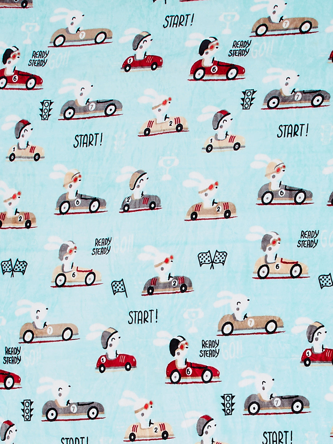 Printed Single Bed 300 GSM Blanket for AC Room - (Ellis)