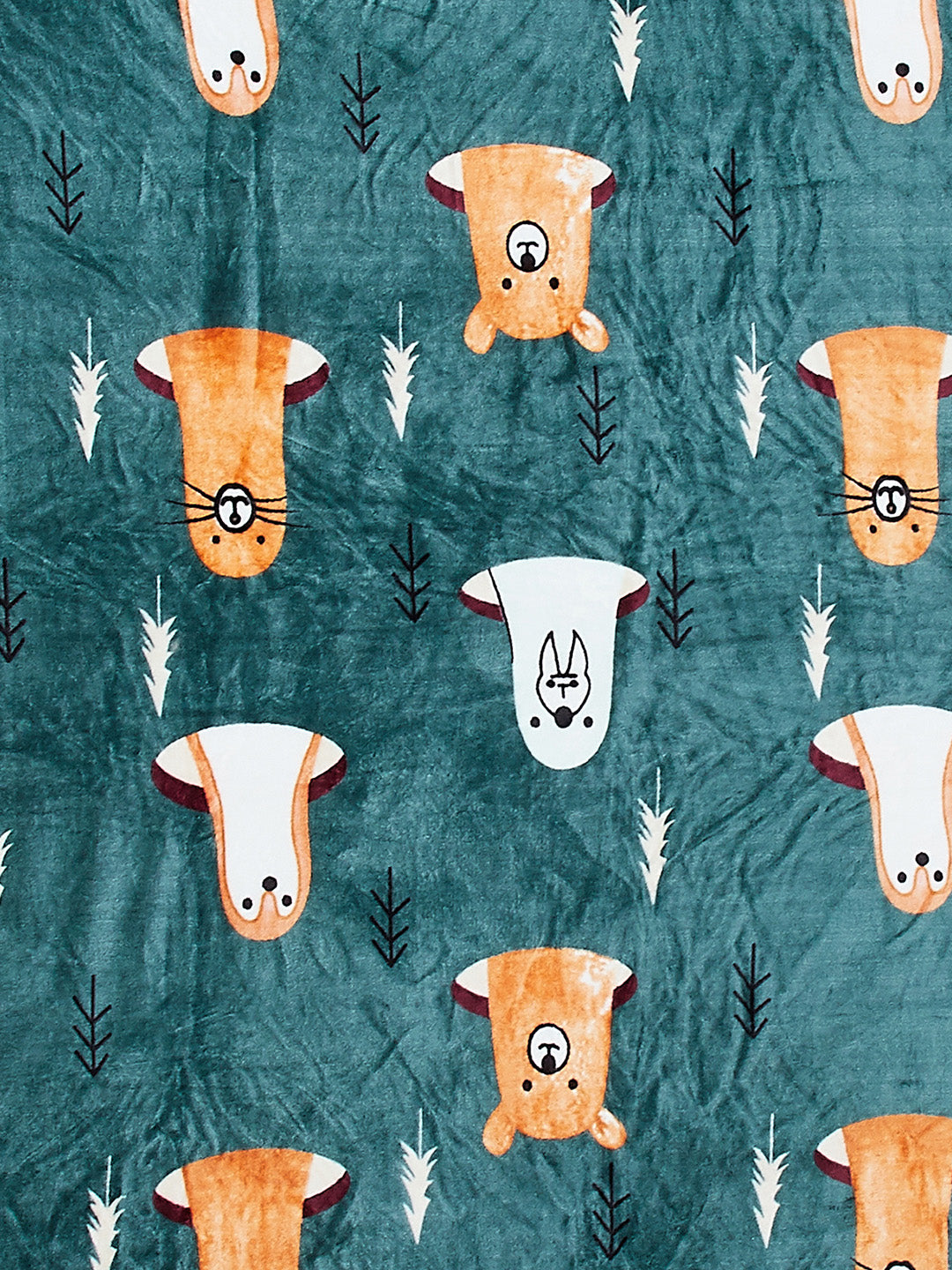Printed Single Bed 300 GSM Blanket for AC Room - (Ellis)