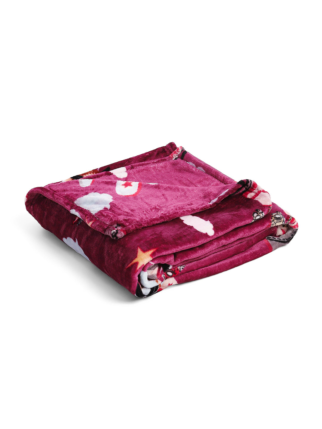 Printed Single Bed 300 GSM Blanket for AC Room - (Ellis)