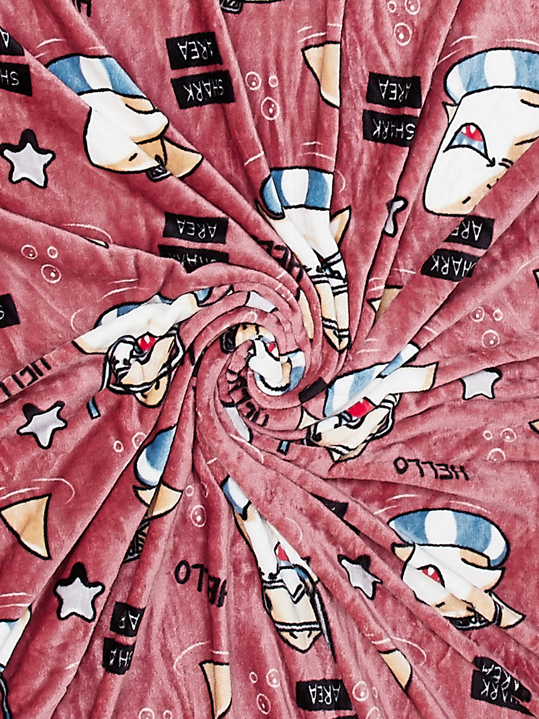 Printed Single Bed 300 GSM Blanket for AC Room - (Ellis)