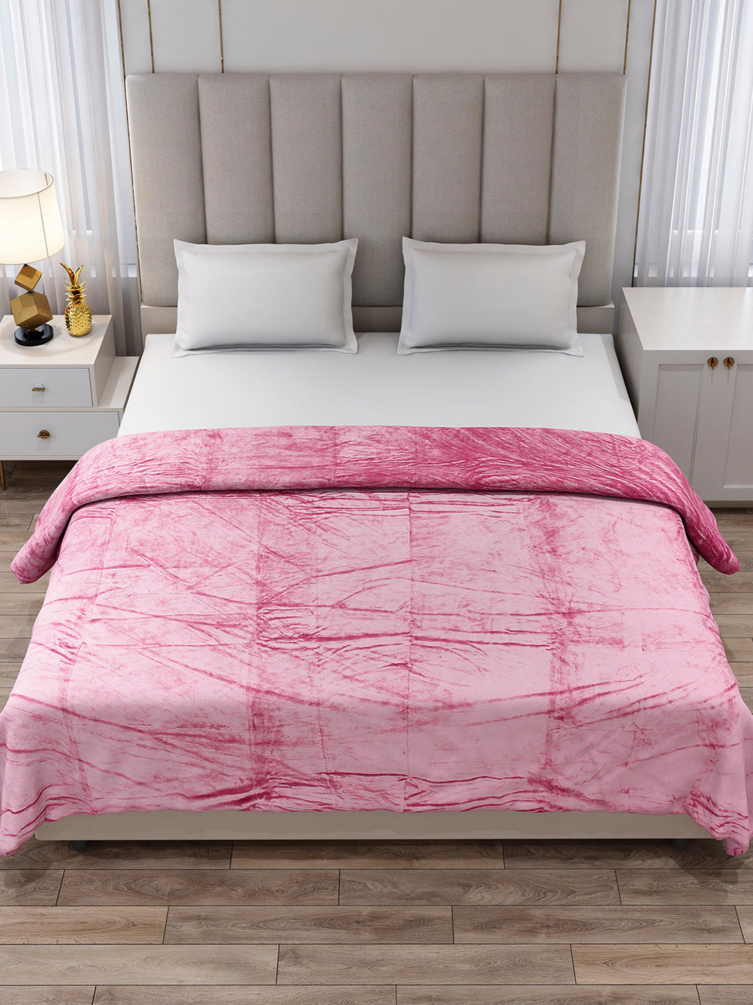Solid Double Bed 300 GSM Blanket for AC Room - (Fusion)
