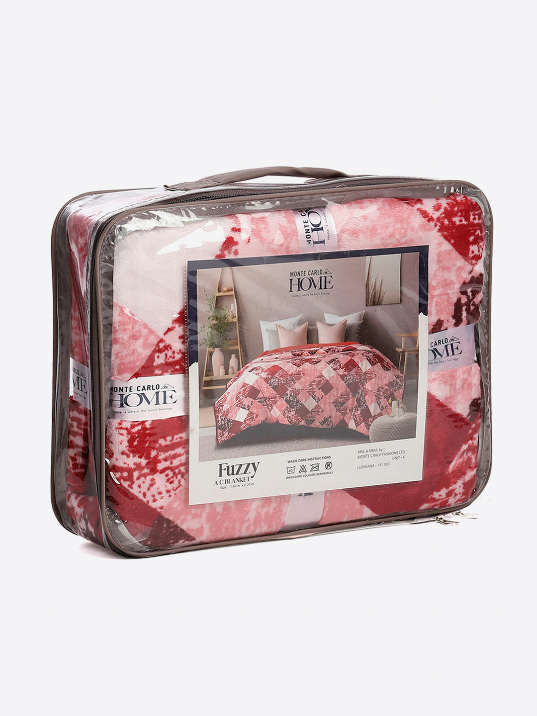 Printed Single Bed 233 GSM Blanket for AC Room - (Fuzzy)