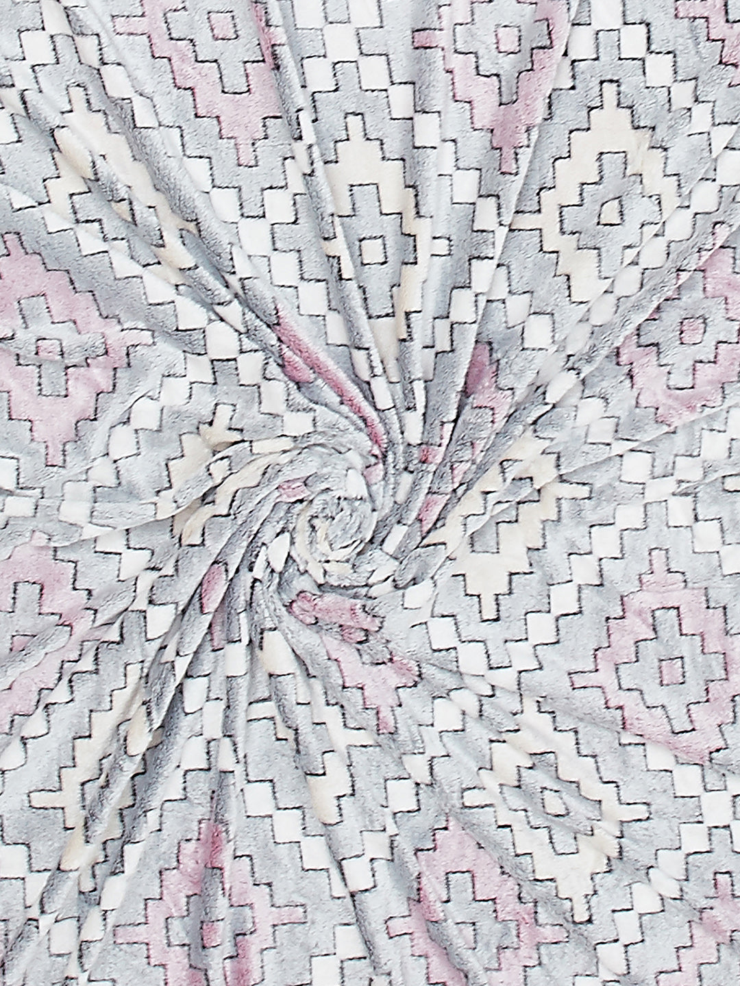 Printed Single Bed 300 GSM Blanket for AC Room - (Kaira)