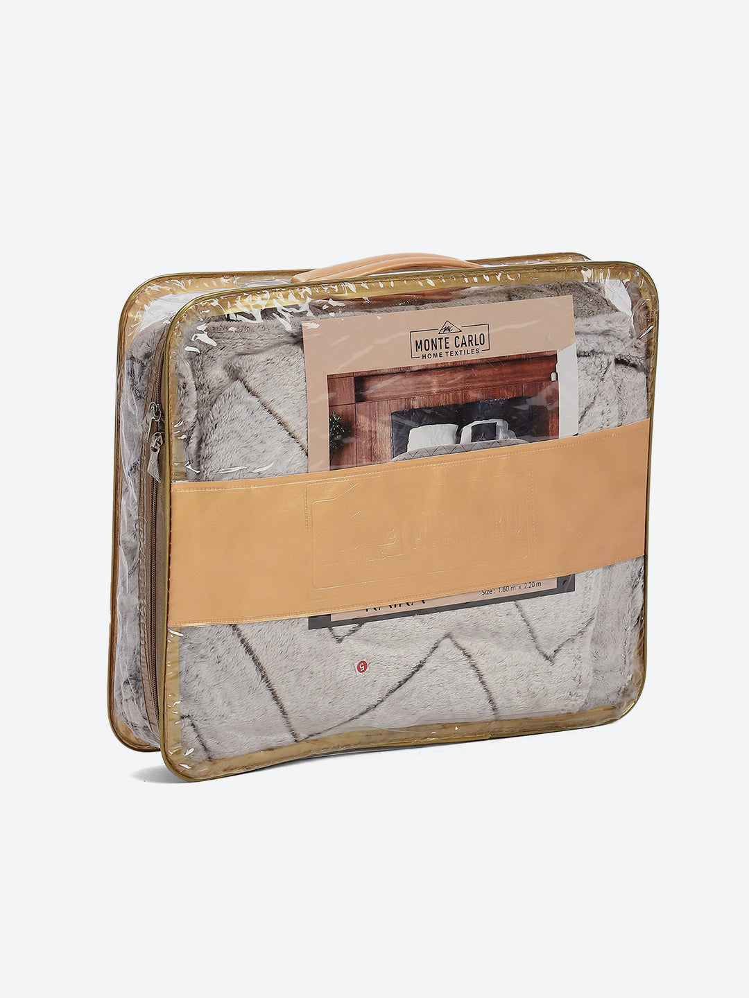 Printed Single Bed 300 GSM Blanket for AC Room - (Kaira)