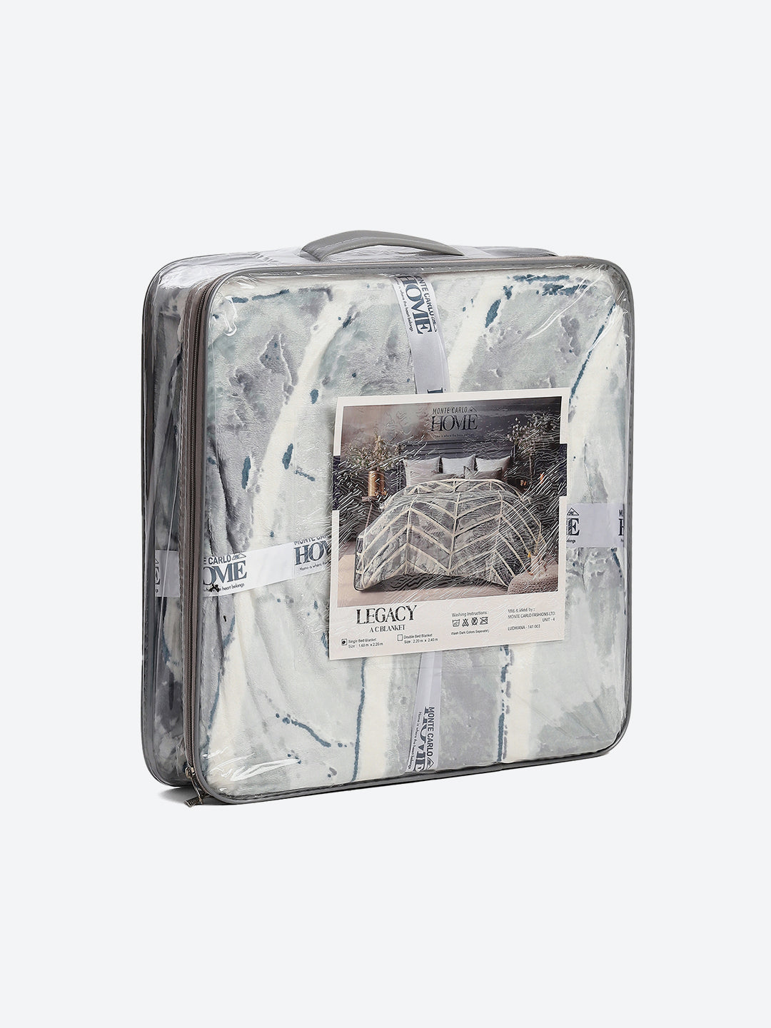 Printed Single Bed 300 GSM Blanket for AC Room - (Legacy)