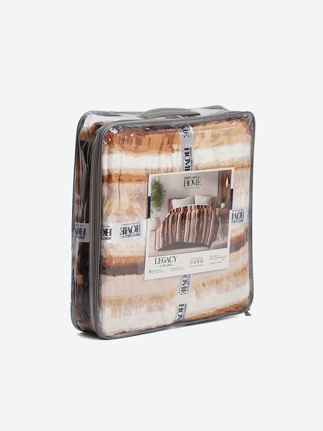 Printed Single Bed 300 GSM Blanket for AC Room - (Legacy)