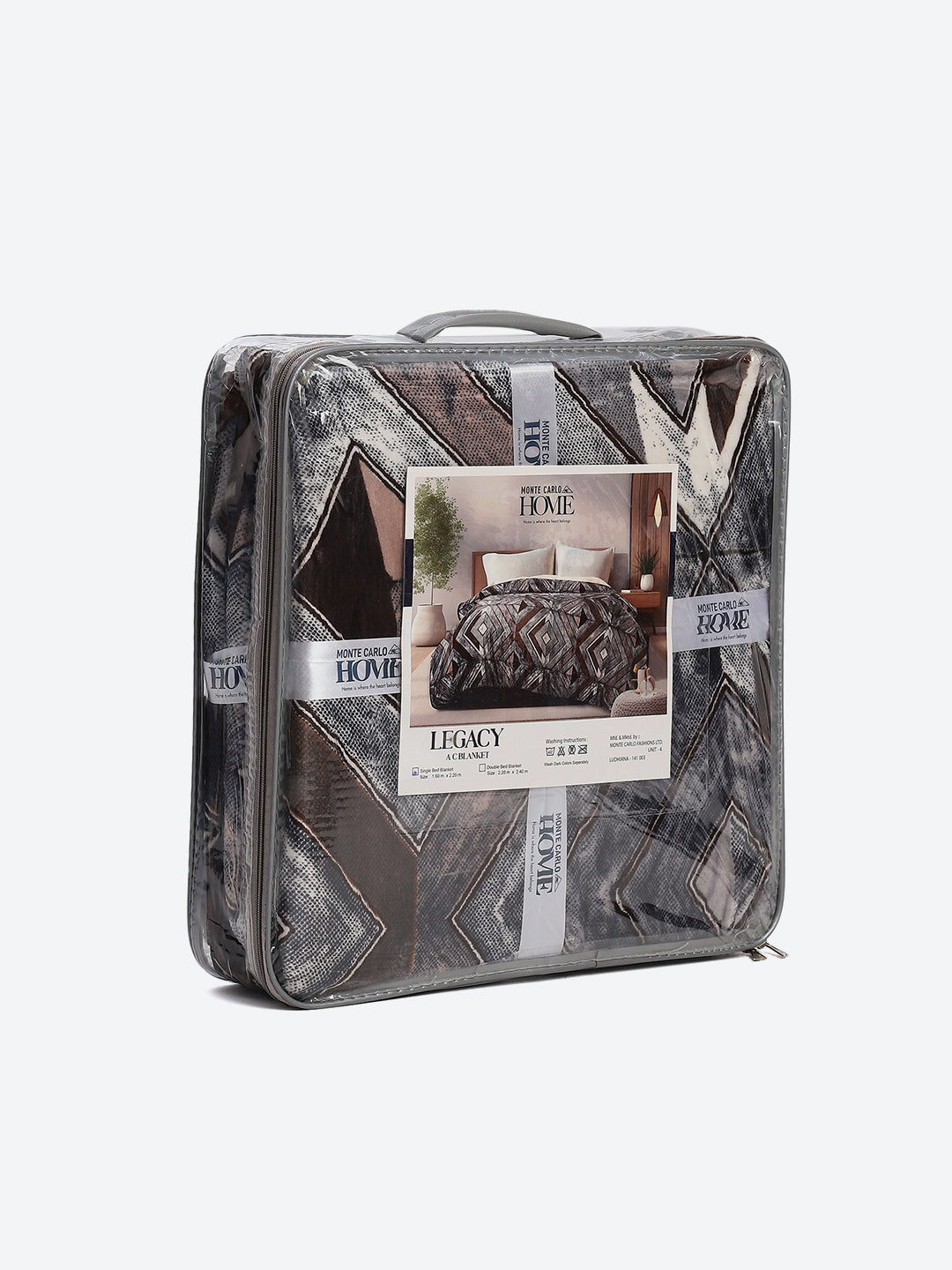 Printed Single Bed 300 GSM Blanket for AC Room - (Legacy)