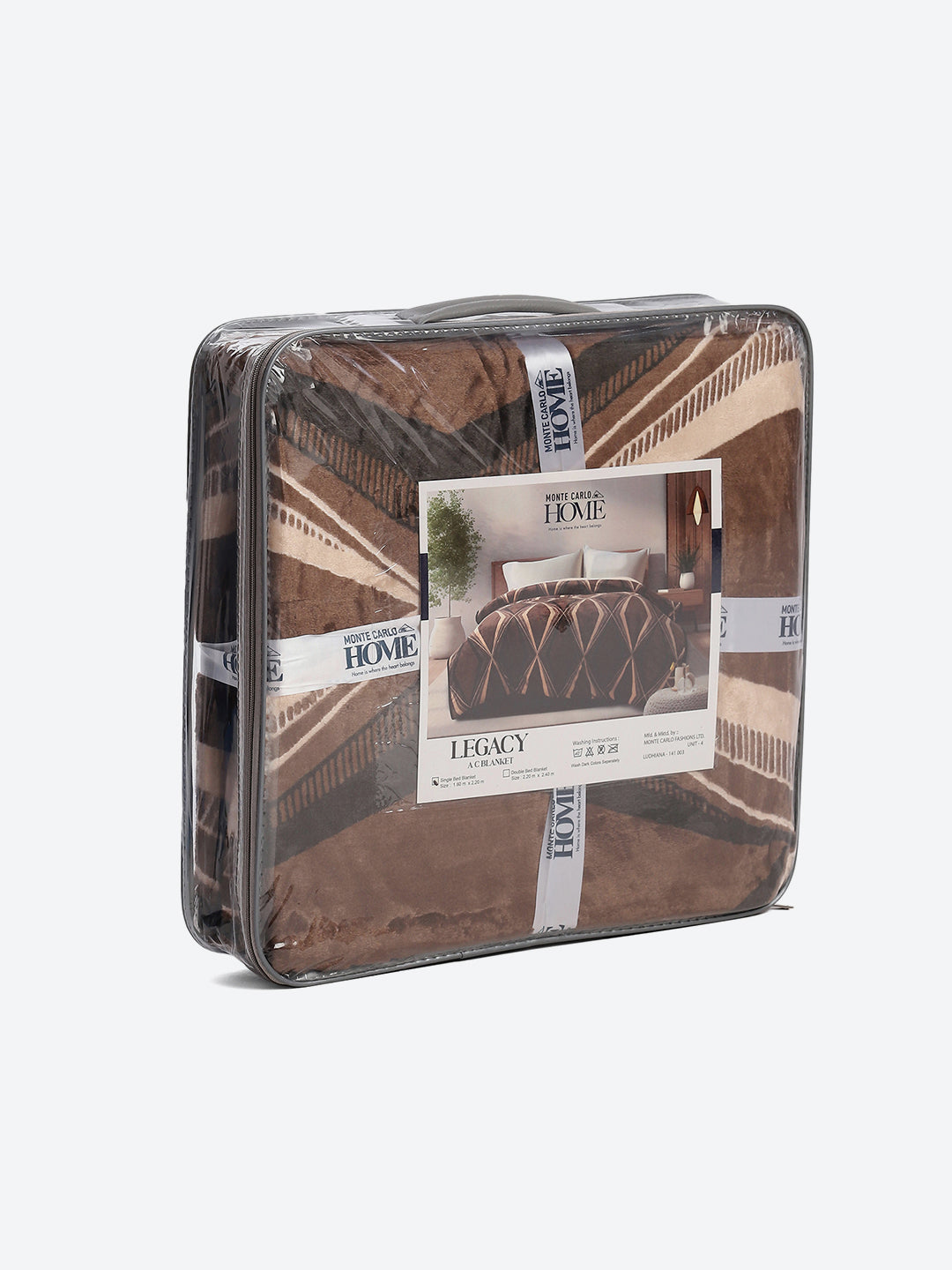 Printed Single Bed 300 GSM Blanket for AC Room - (Legacy)