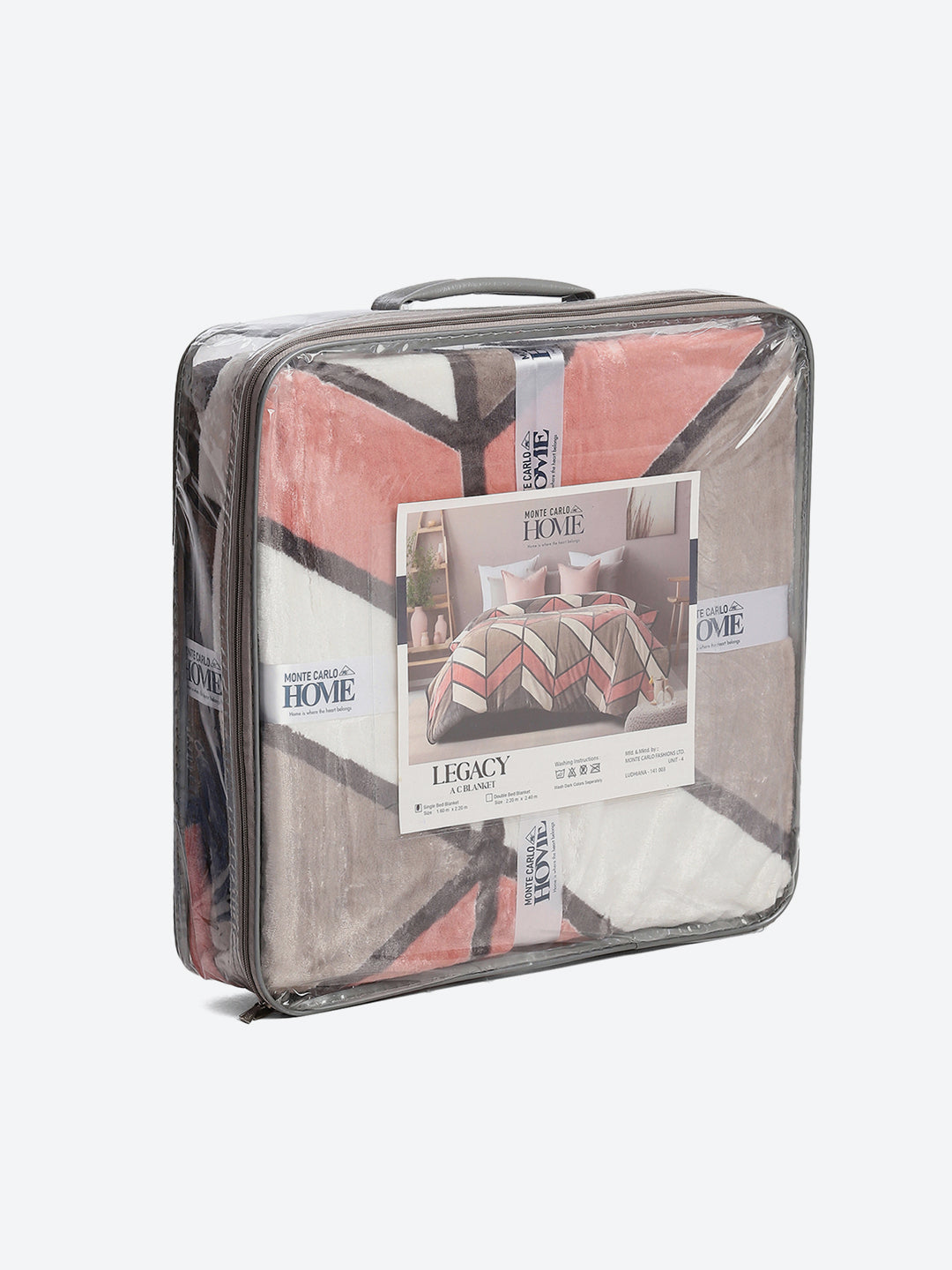 Printed Single Bed 300 GSM Blanket for AC Room - (Legacy)