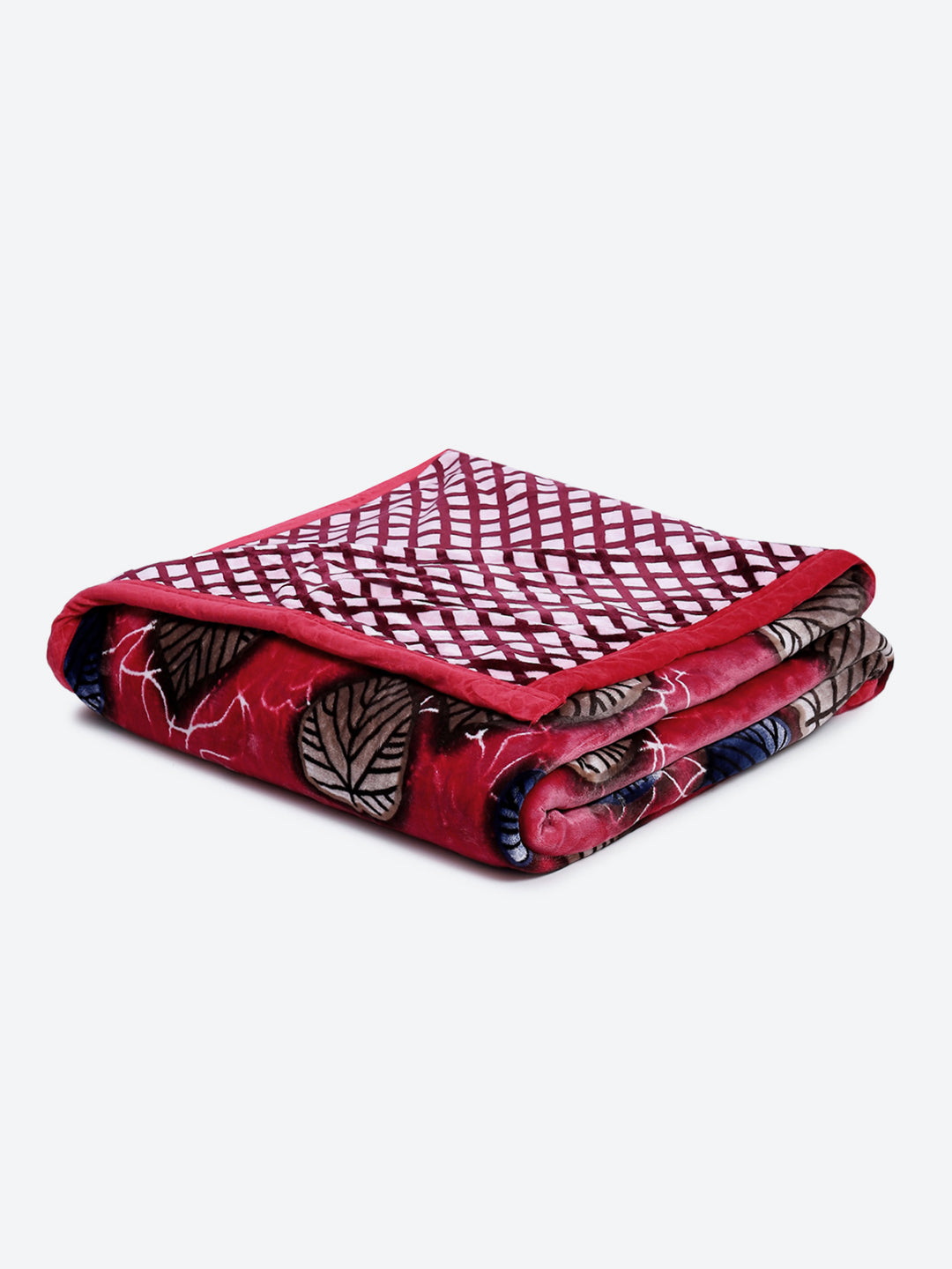 Printed Double Bed 350 GSM Blanket for AC Room - (Manhattan)