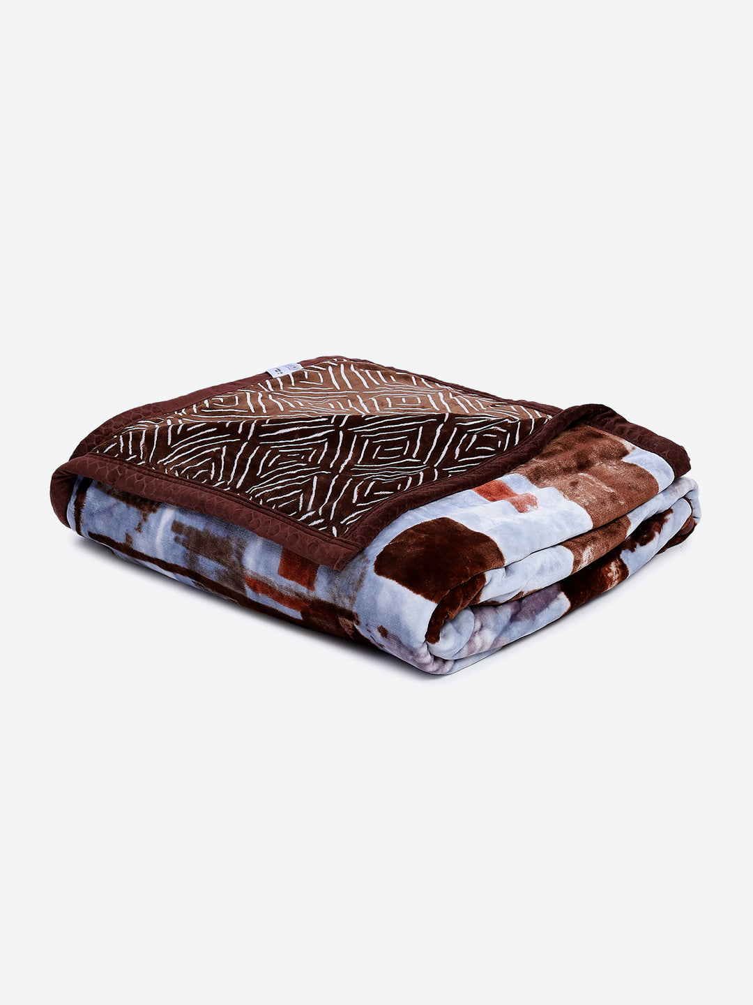 Printed Double Bed 350 GSM Blanket for AC Room - (Manhattan)
