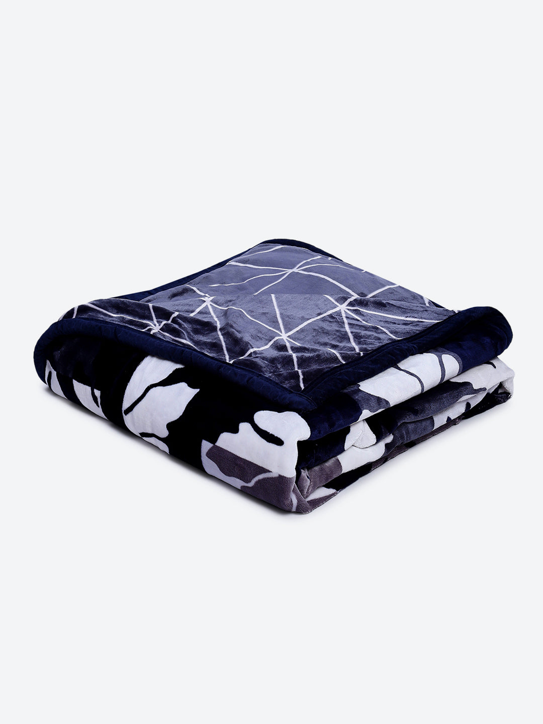 Printed Double Bed 350 GSM Blanket for AC Room - (Manhattan)