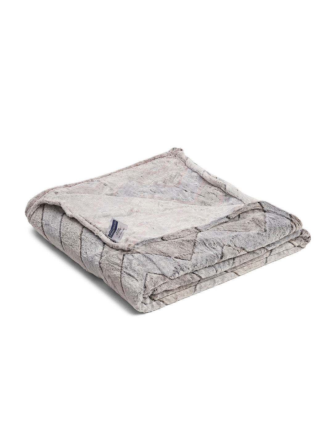Printed Double Bed 300 GSM Blanket for AC Room - (Matrix)