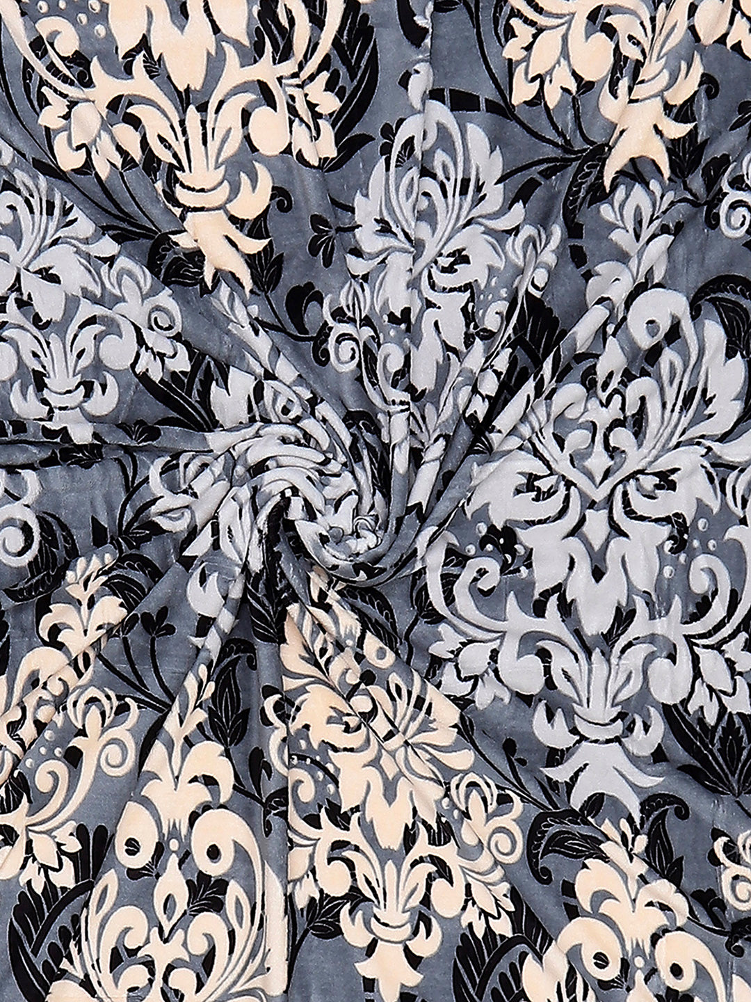 Printed Double Bed 210 GSM Blanket for AC Room - (Mellow)