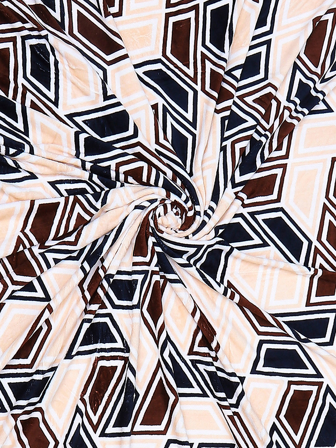 Printed Double Bed 210 GSM Blanket for AC Room - (Mellow)