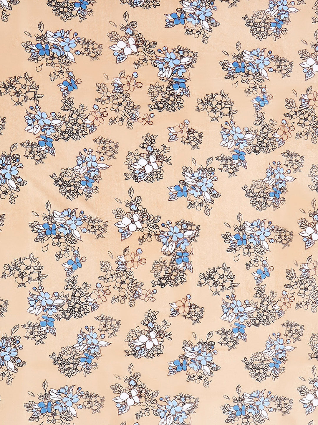 Printed Double Bed 210 GSM Blanket for AC Room - (Mellow)