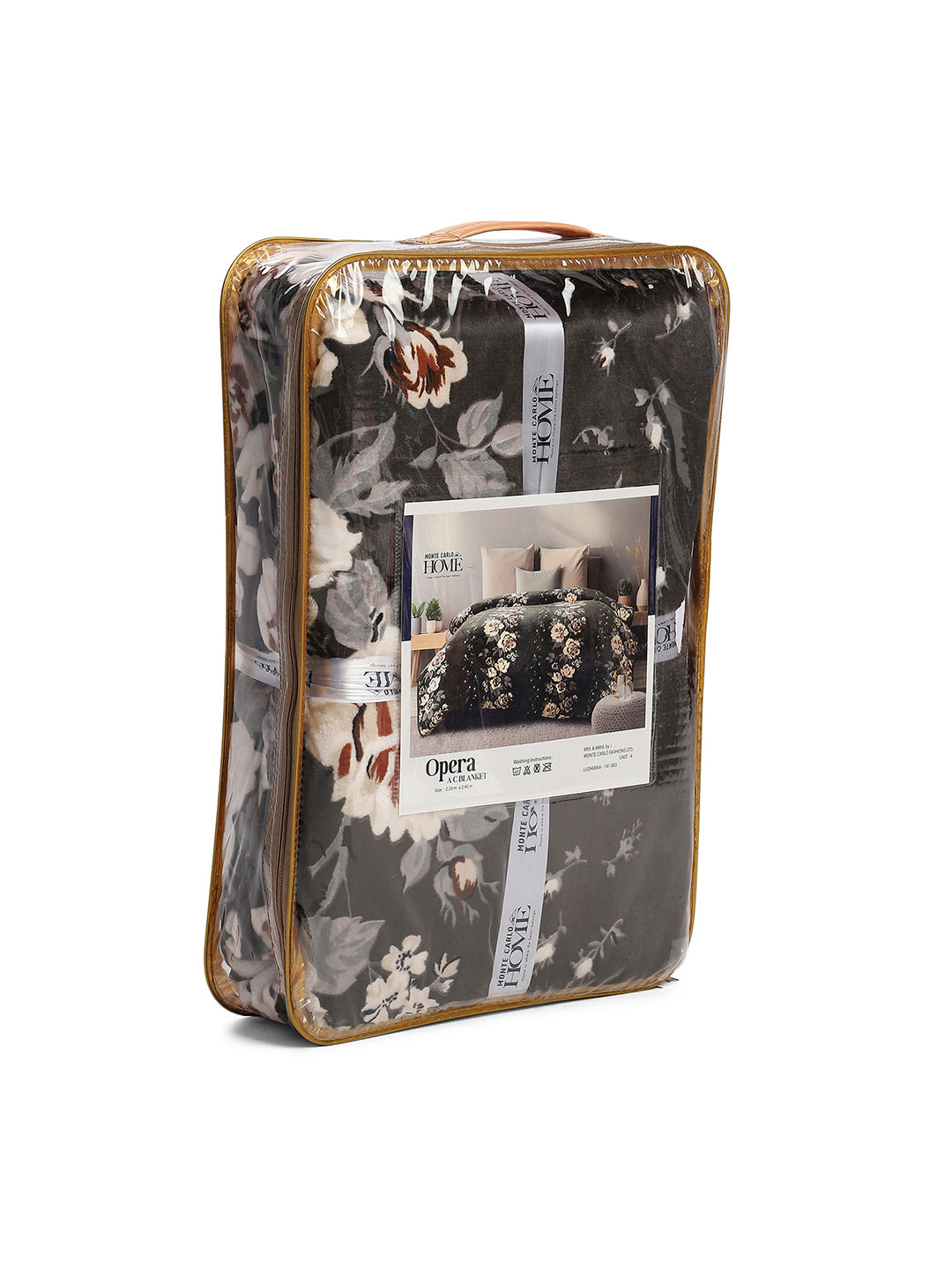 Printed Double Bed 354 GSM Blanket for AC Room - (Opera)