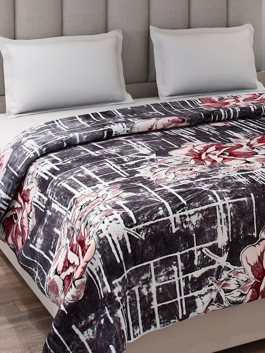 Printed Double Bed 354 GSM Blanket for AC Room - (Opera)