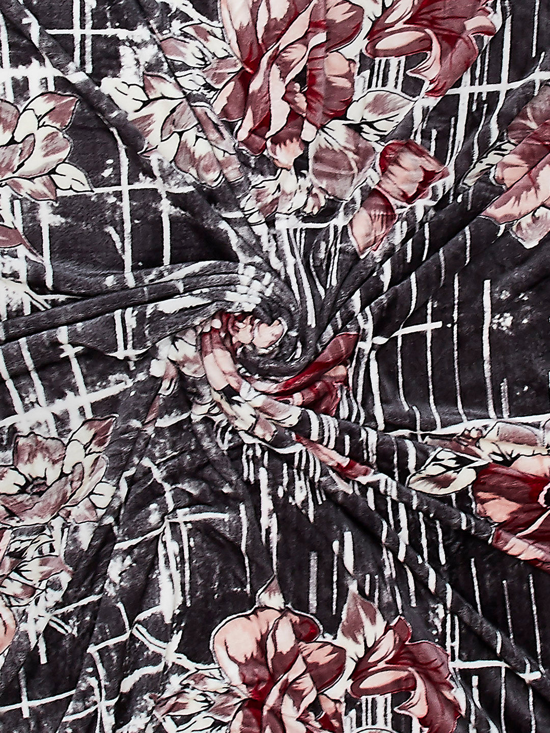 Printed Double Bed 354 GSM Blanket for AC Room - (Opera)
