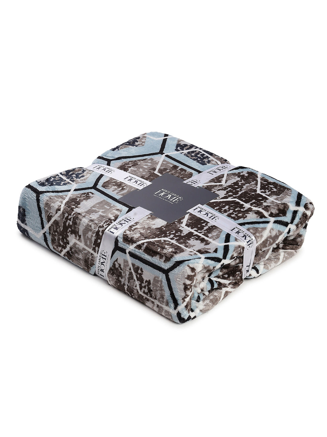 Printed Double Bed 233 GSM Blanket for AC Room - (Plushy)