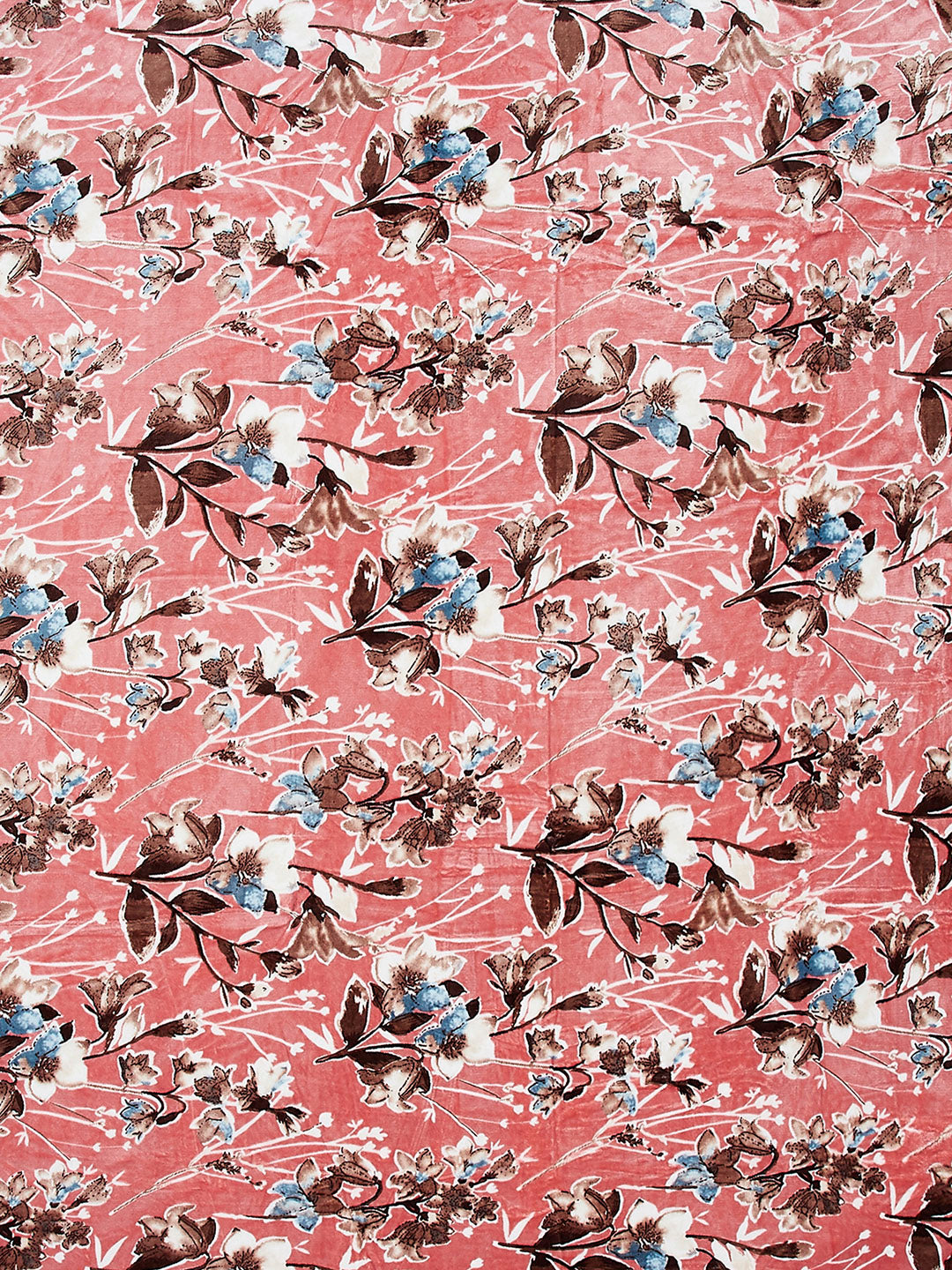 Printed Double Bed 233 GSM Blanket for AC Room - (Plushy)