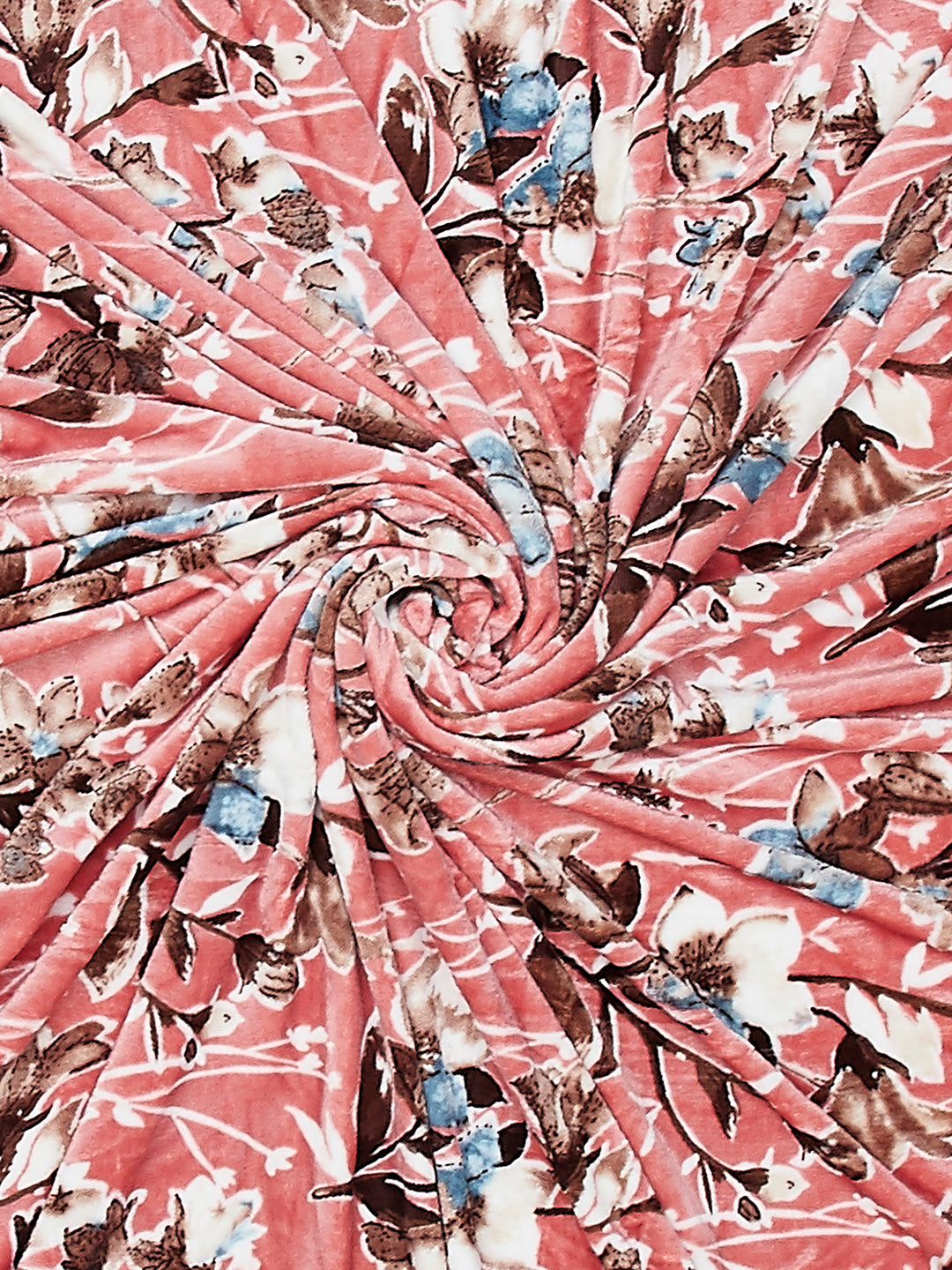 Printed Double Bed 233 GSM Blanket for AC Room - (Plushy)