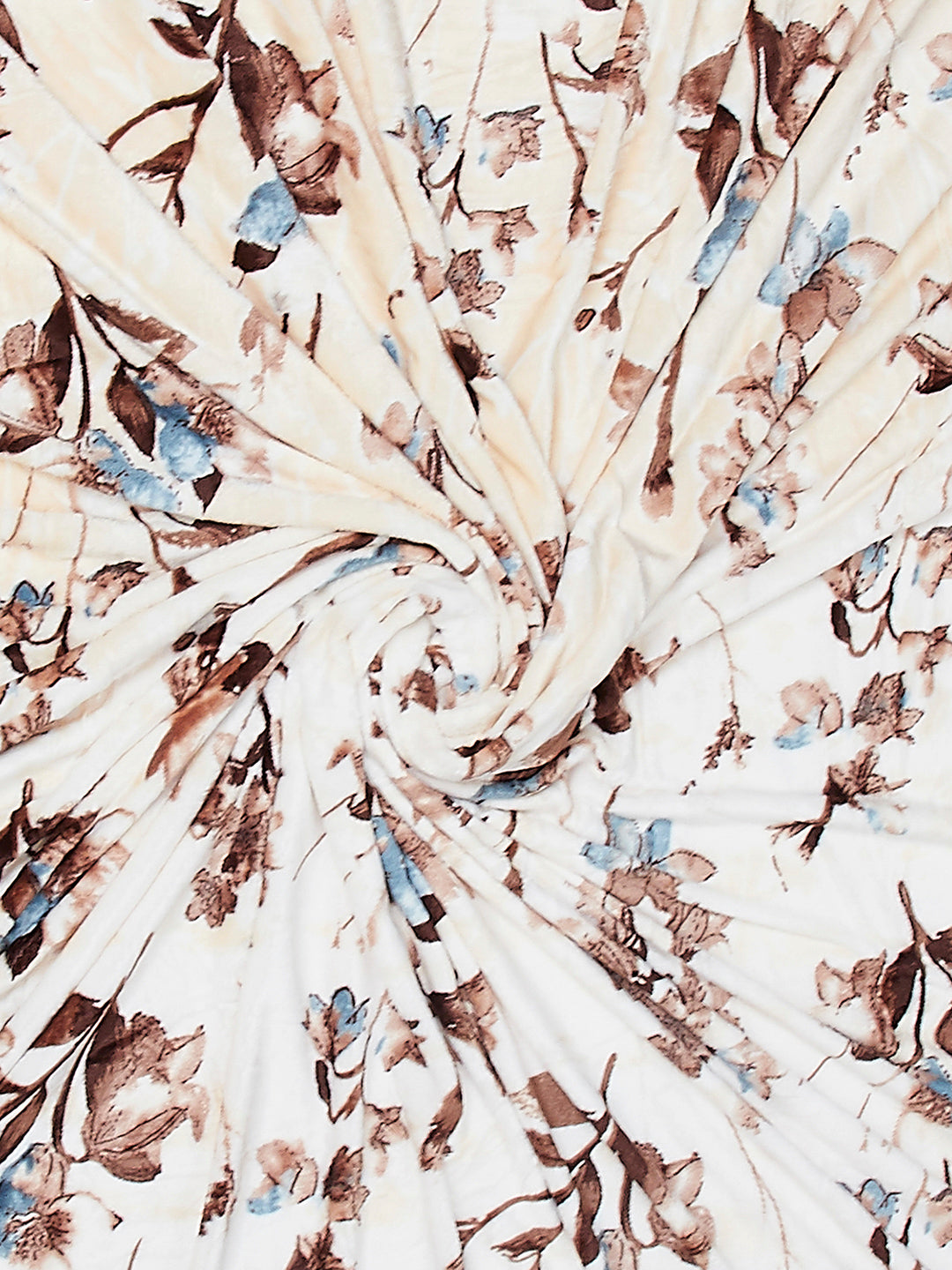 Printed Double Bed 233 GSM Blanket for AC Room - (Plushy)