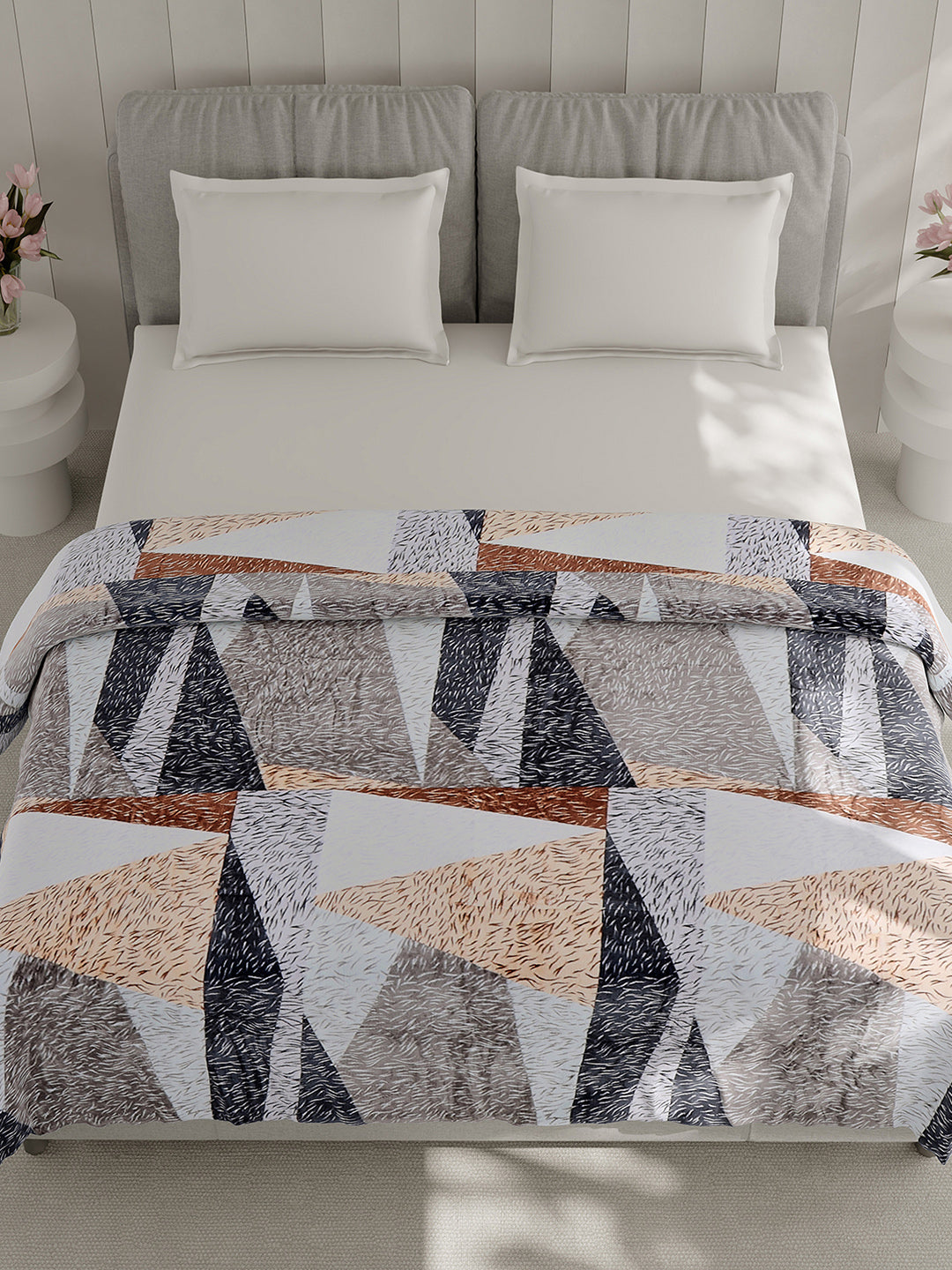 Printed Double Bed 240 GSM Blanket for AC Room - (Plushy)