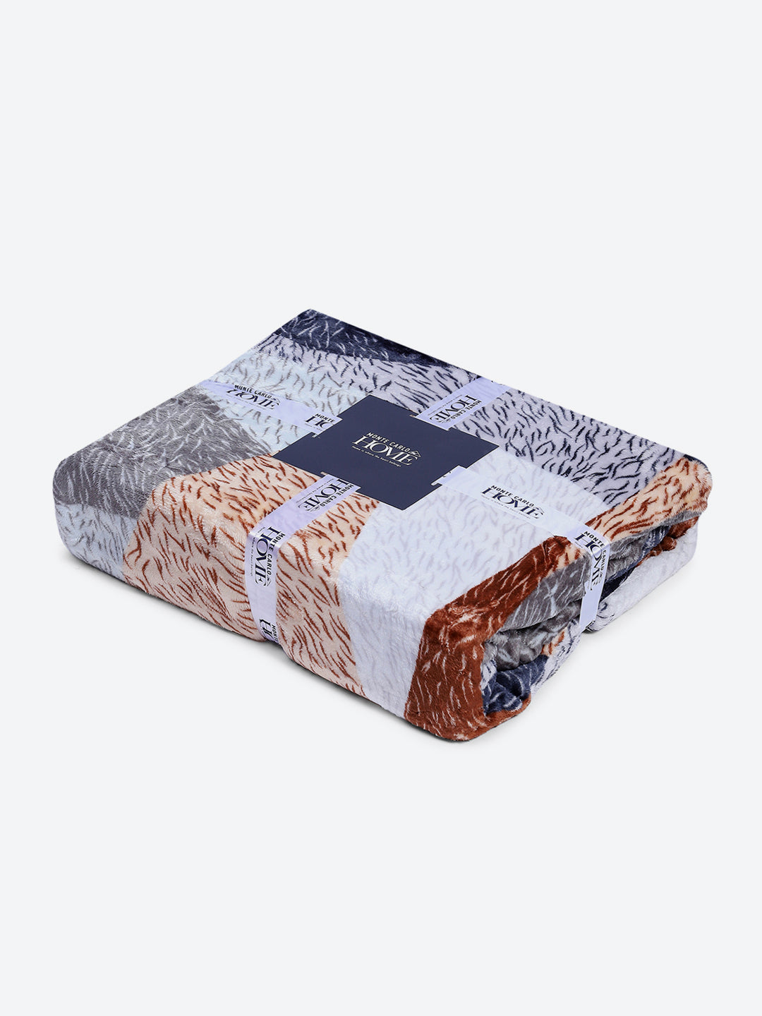 Printed Double Bed 240 GSM Blanket for AC Room - (Plushy)