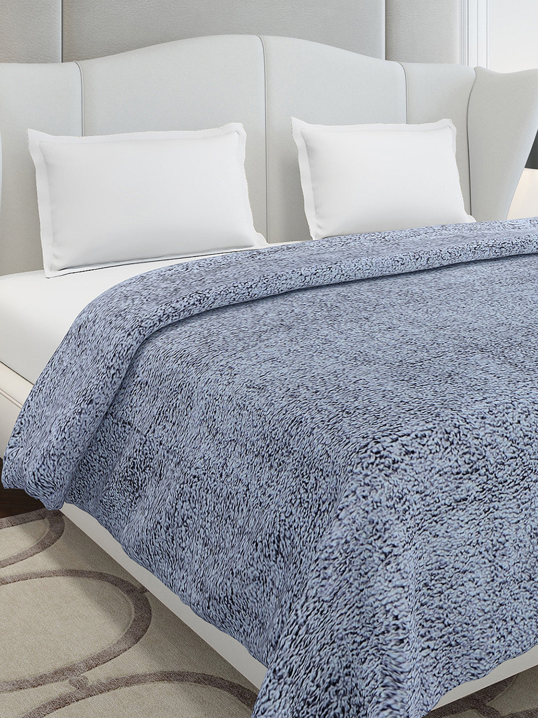 Solid Double Bed 300 GSM Blanket for AC Room - (Scotish)