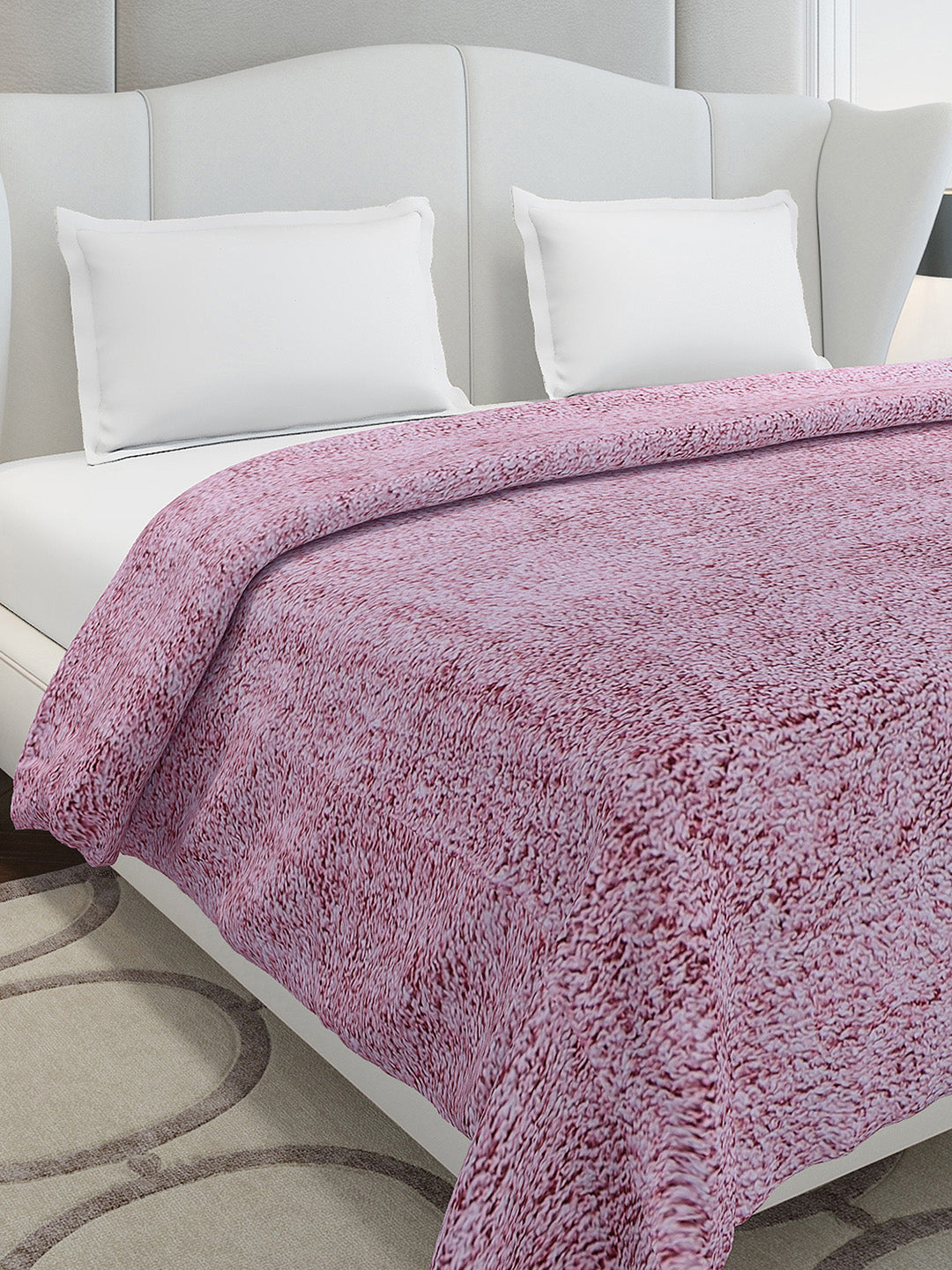 Solid Double Bed 300 GSM Blanket for AC Room - (Scotish)