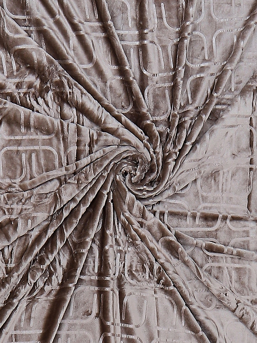 Printed Single Bed 210 GSM Blanket for AC Room - (Terra)