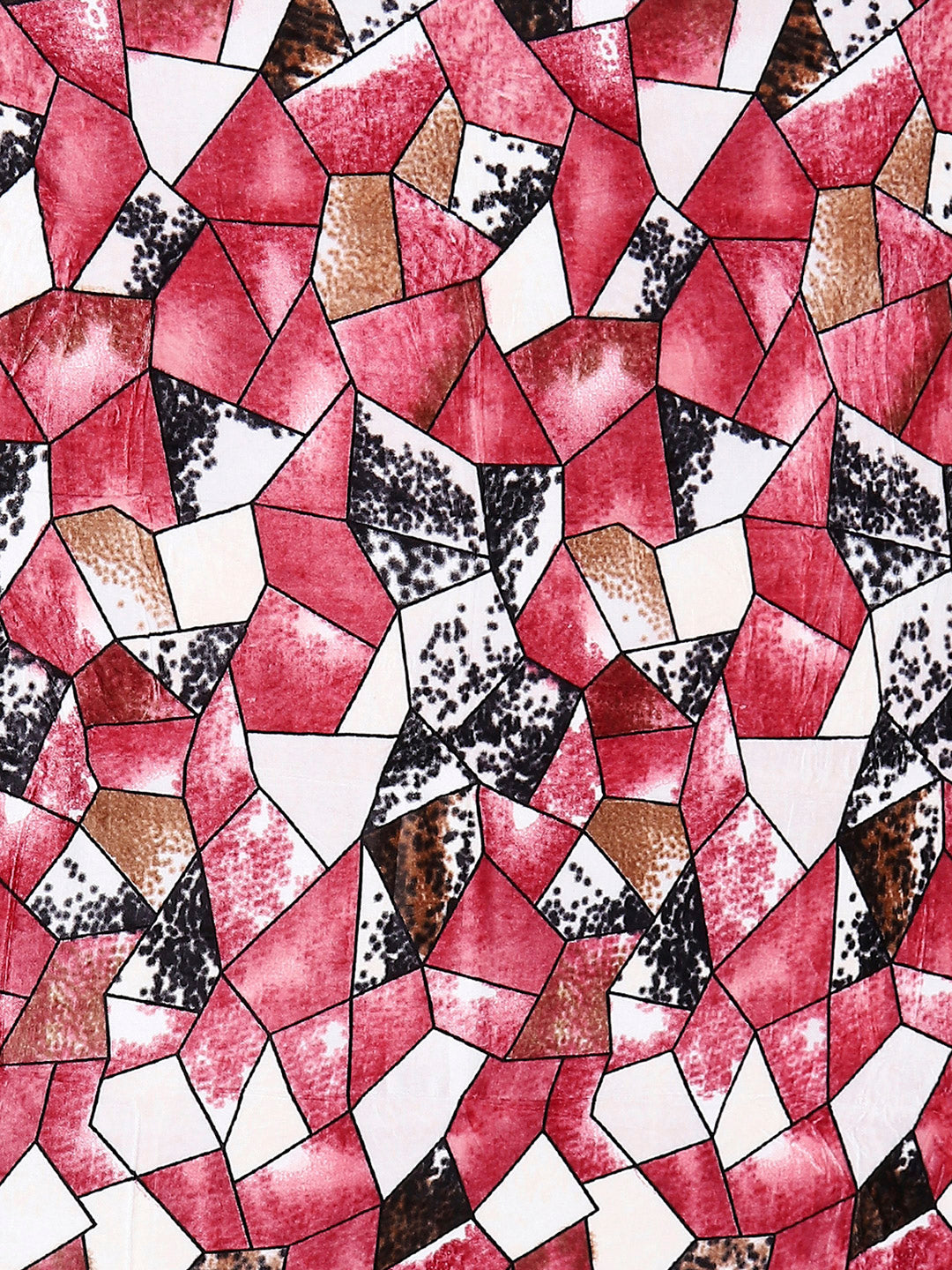 Printed Double Bed 300 GSM Blanket for AC Room - (Tulip)