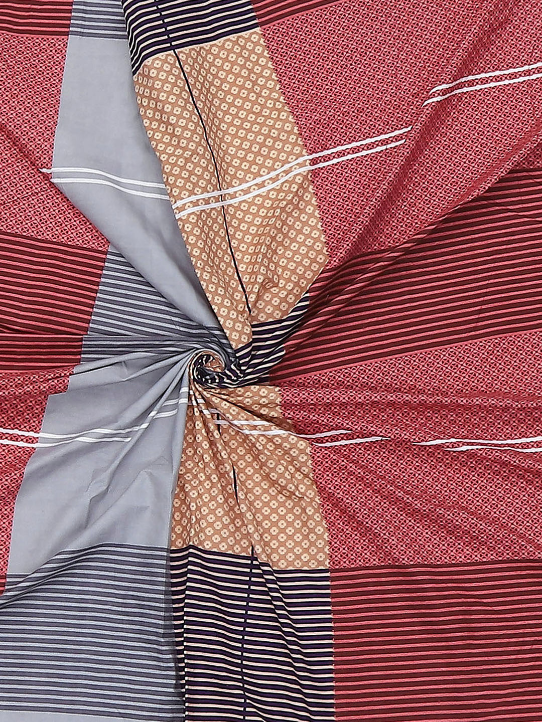 130 GSM Polyester Single Bedsheet with 1 Pillow Cover (Decoy)