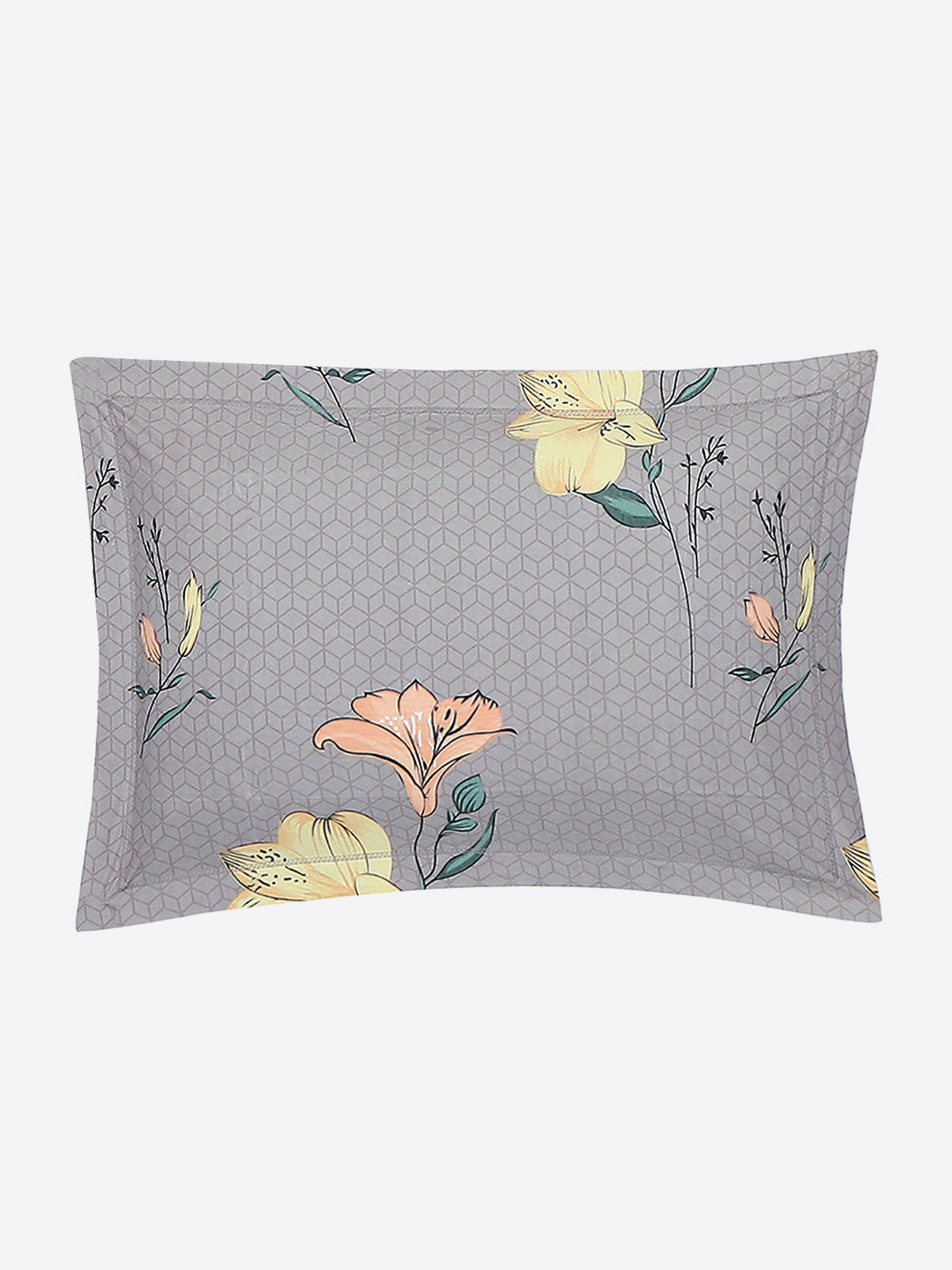 130 GSM Polyester Single Bedsheet with 1 Pillow Cover (Decoy)