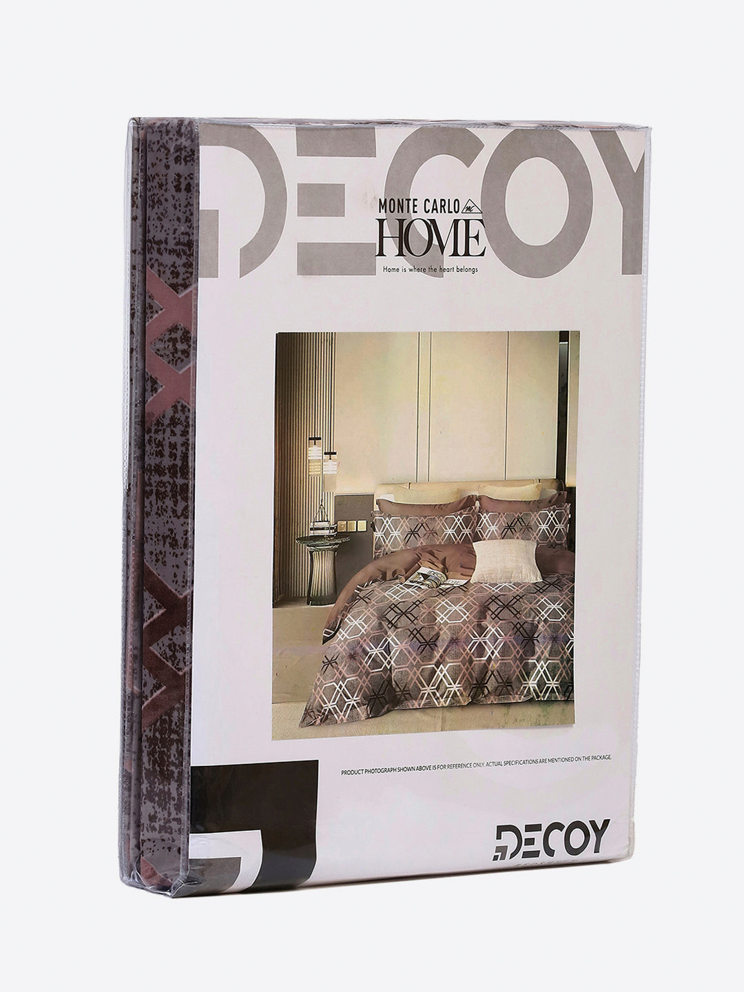 130 GSM Polyester Single Bedsheet with 1 Pillow Cover (Decoy)