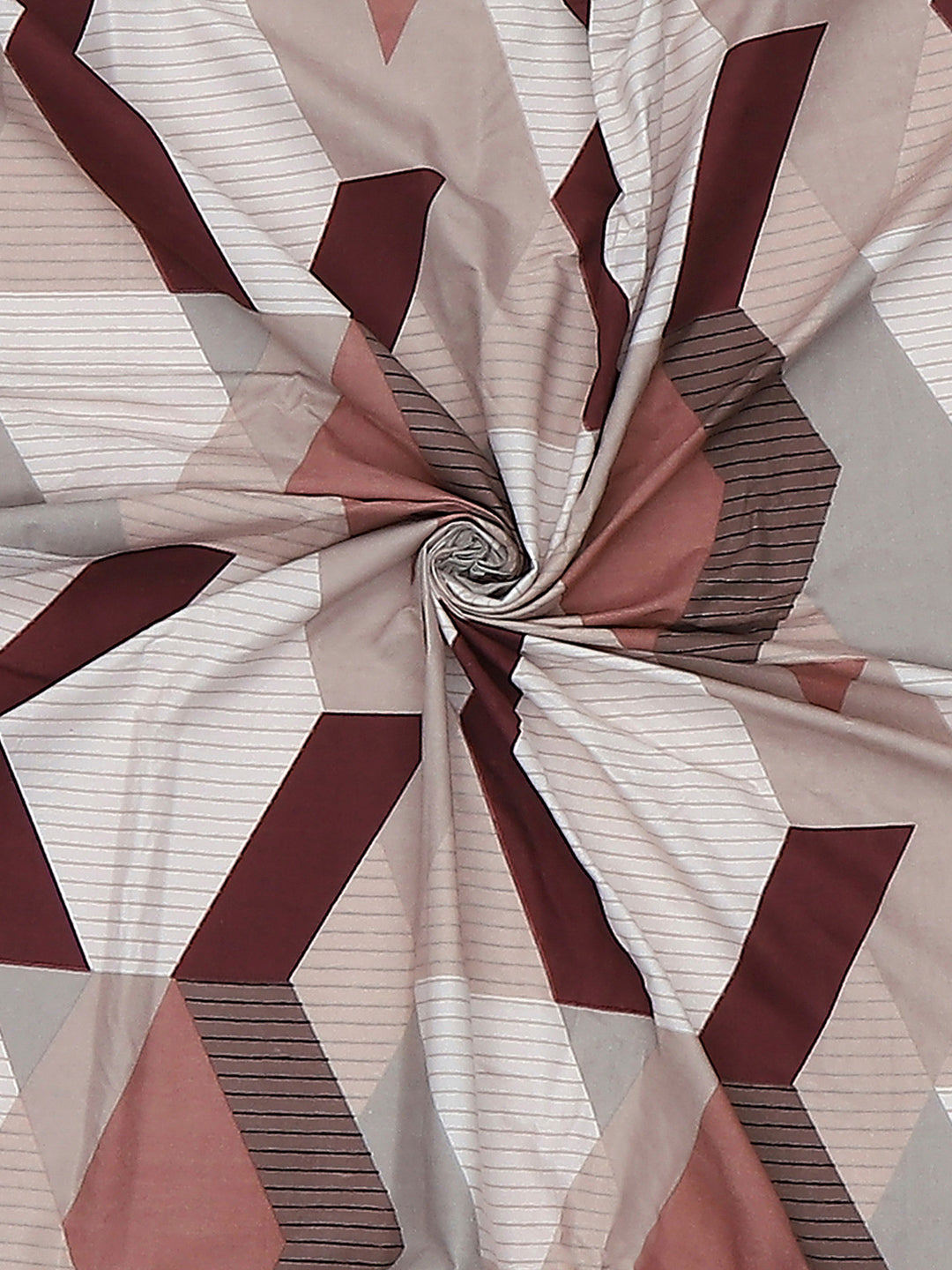 130 GSM Polyester Single Bedsheet with 1 Pillow Cover (Decoy)