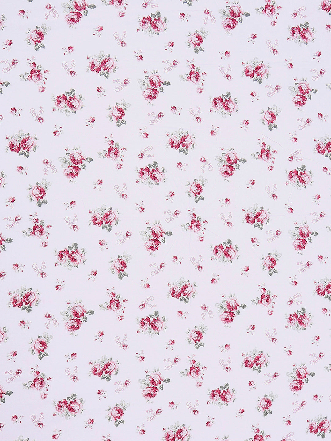 130 GSM Polyester King Size 1 Bedsheet with 2 Pillow Covers (Edmond)