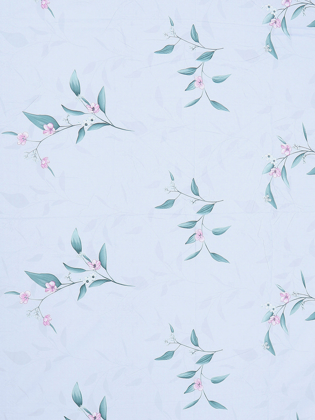 130 GSM Polyester King Size 1 Bedsheet with 2 Pillow Covers (Edmond)