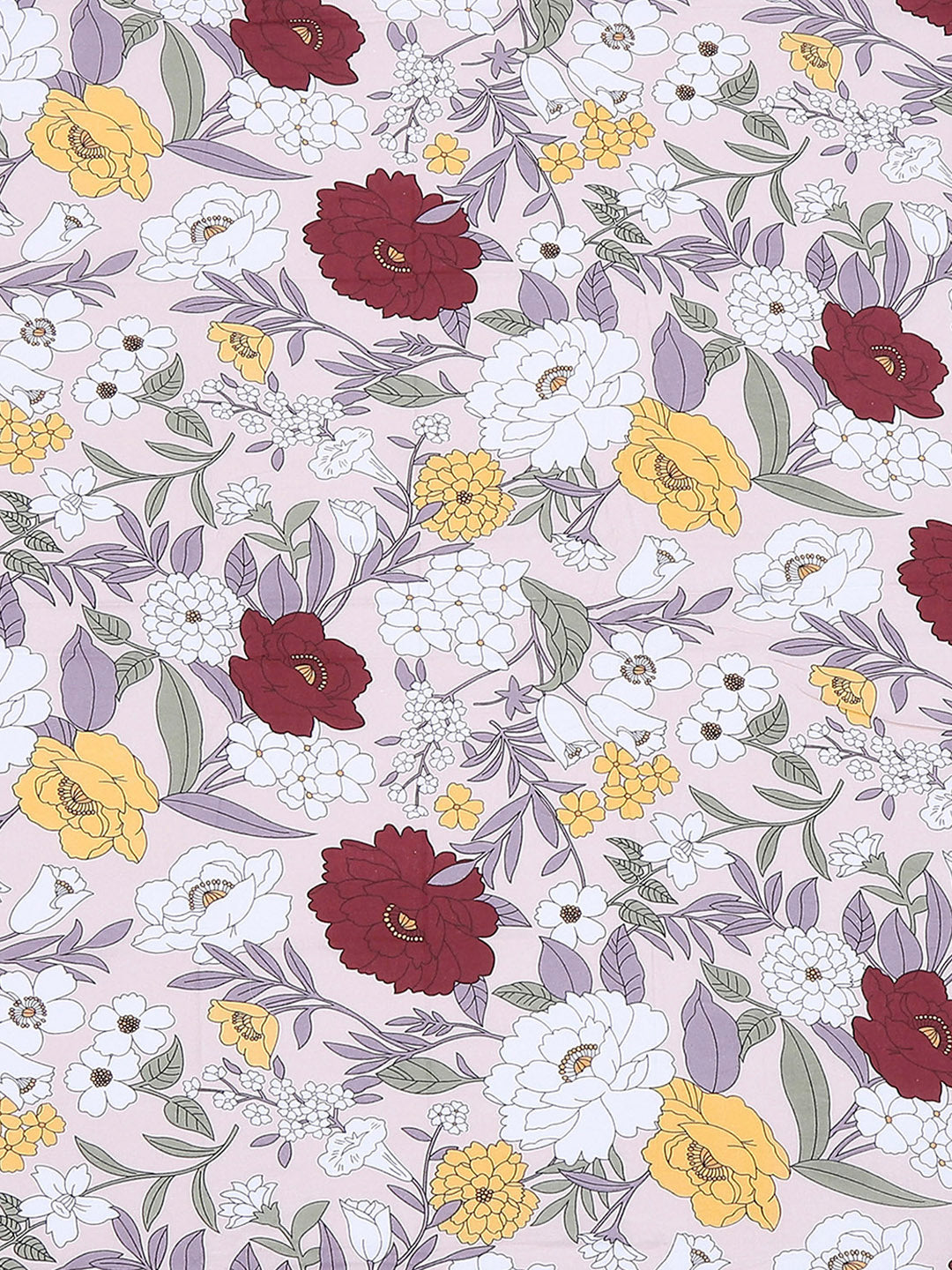 104 TC Cotton Single Bedsheet with 1 Pillow Cover (Elegance)