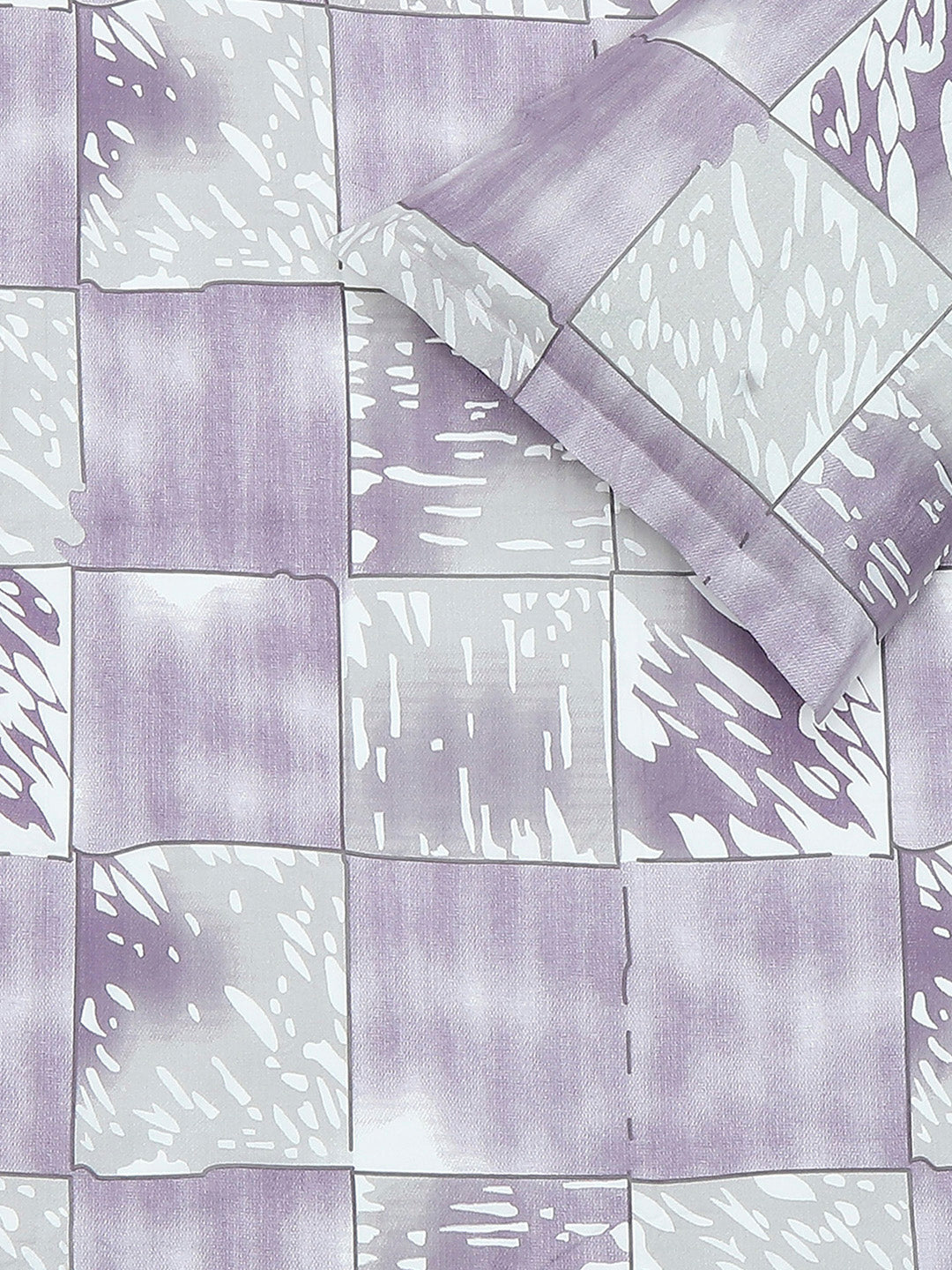 104 TC Cotton Single Bedsheet with 1 Pillow Cover (Elegance)